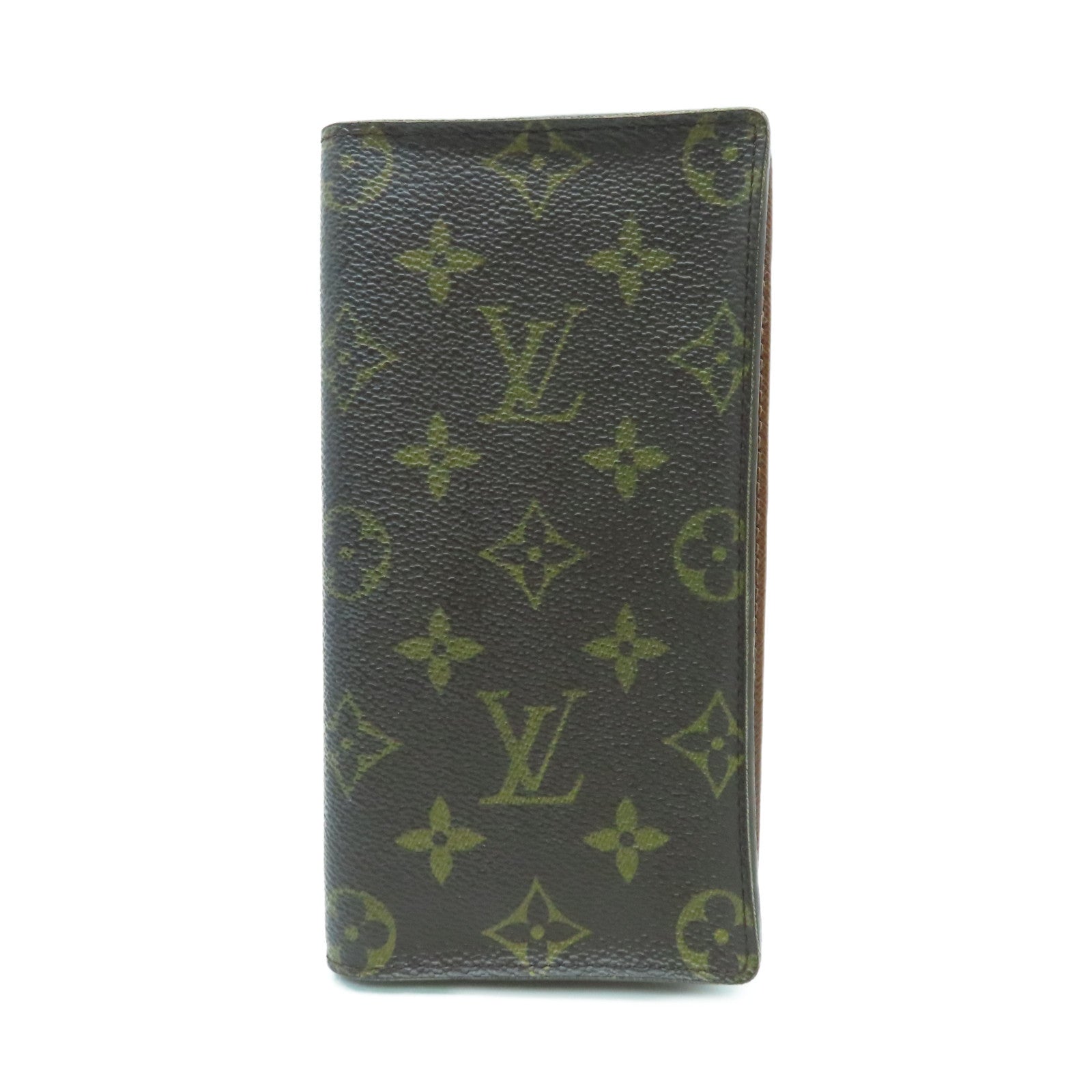 LOUIS VUITTON Monogram Long Wallet long wallet brown