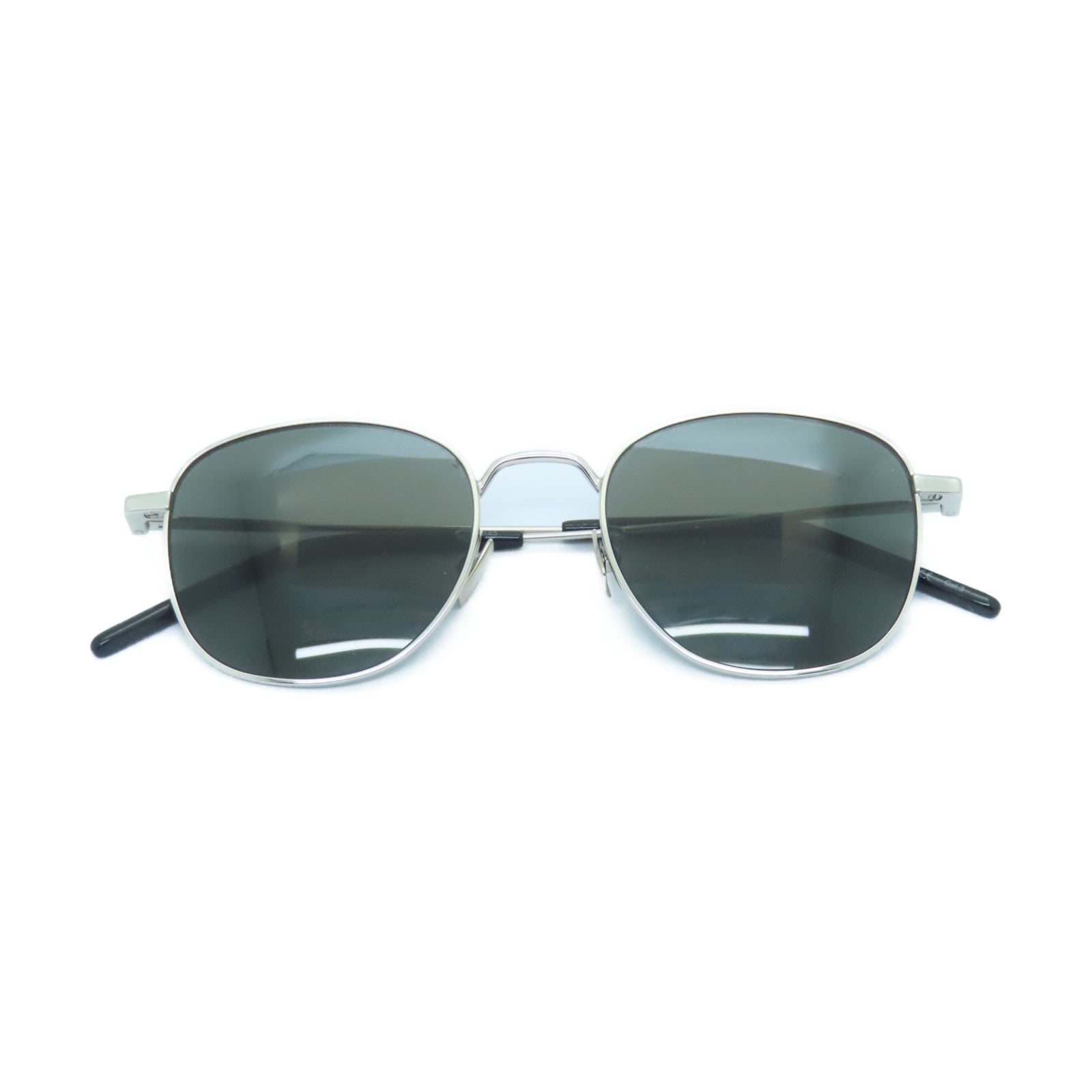 SAINT LAURENT PVC/金屬Sunglasses太陽眼鏡灰色