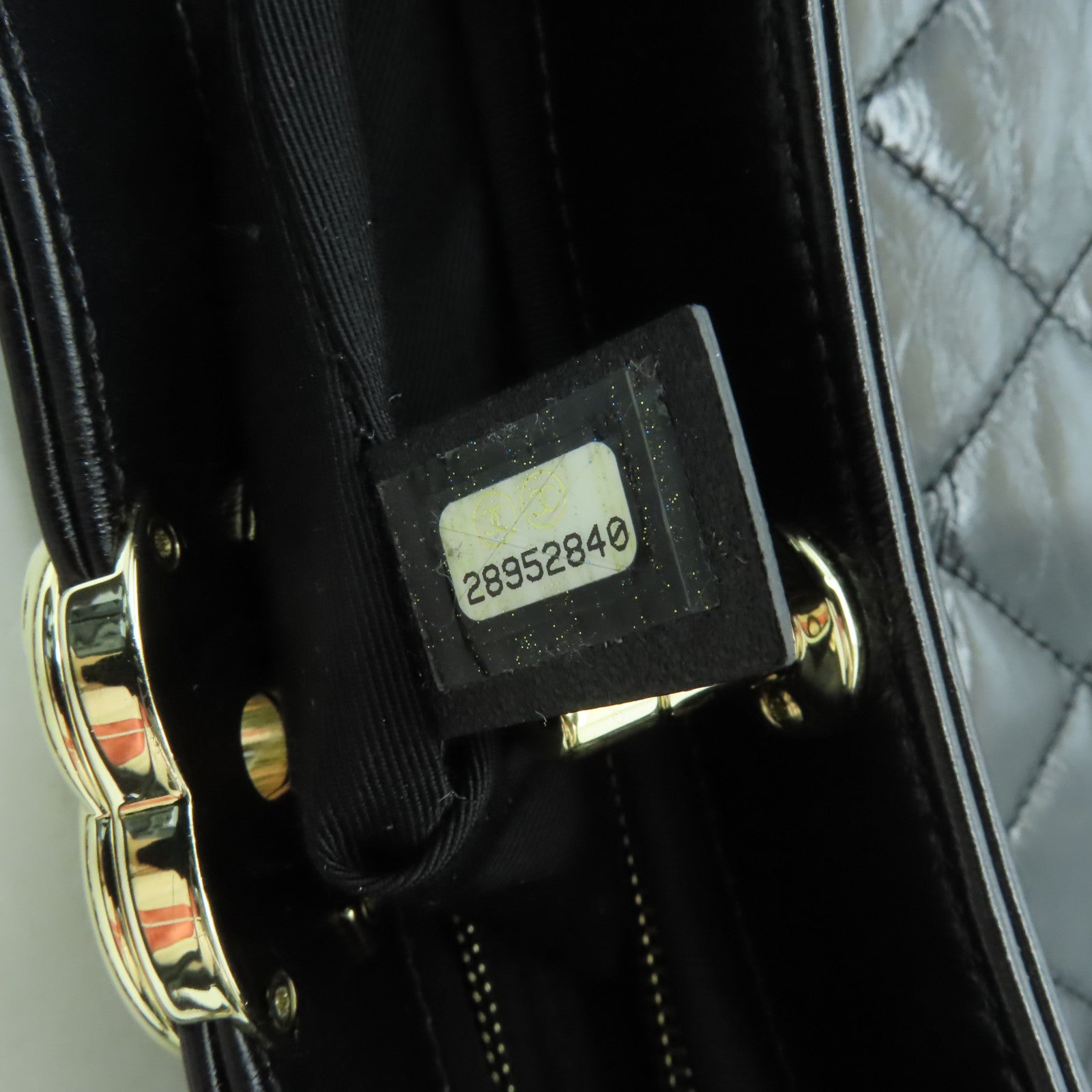 CHANEL 【激減優惠】菱格羊皮皮革Shoulder Bag金扣鏈帶手挽肩背兩用袋黑色