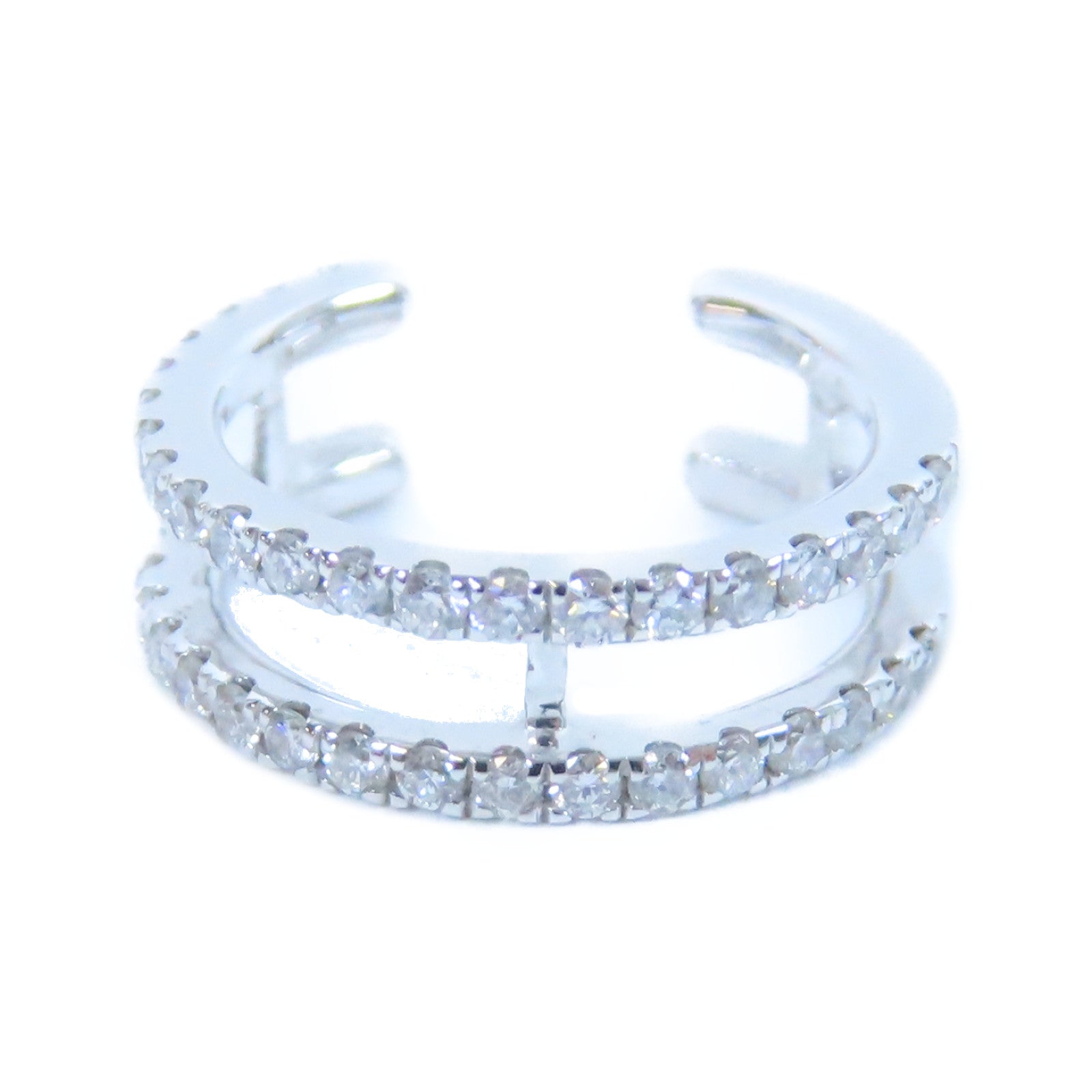 JEWELRY 18K白金Diamond Earrings 0.12ct鑽石耳環