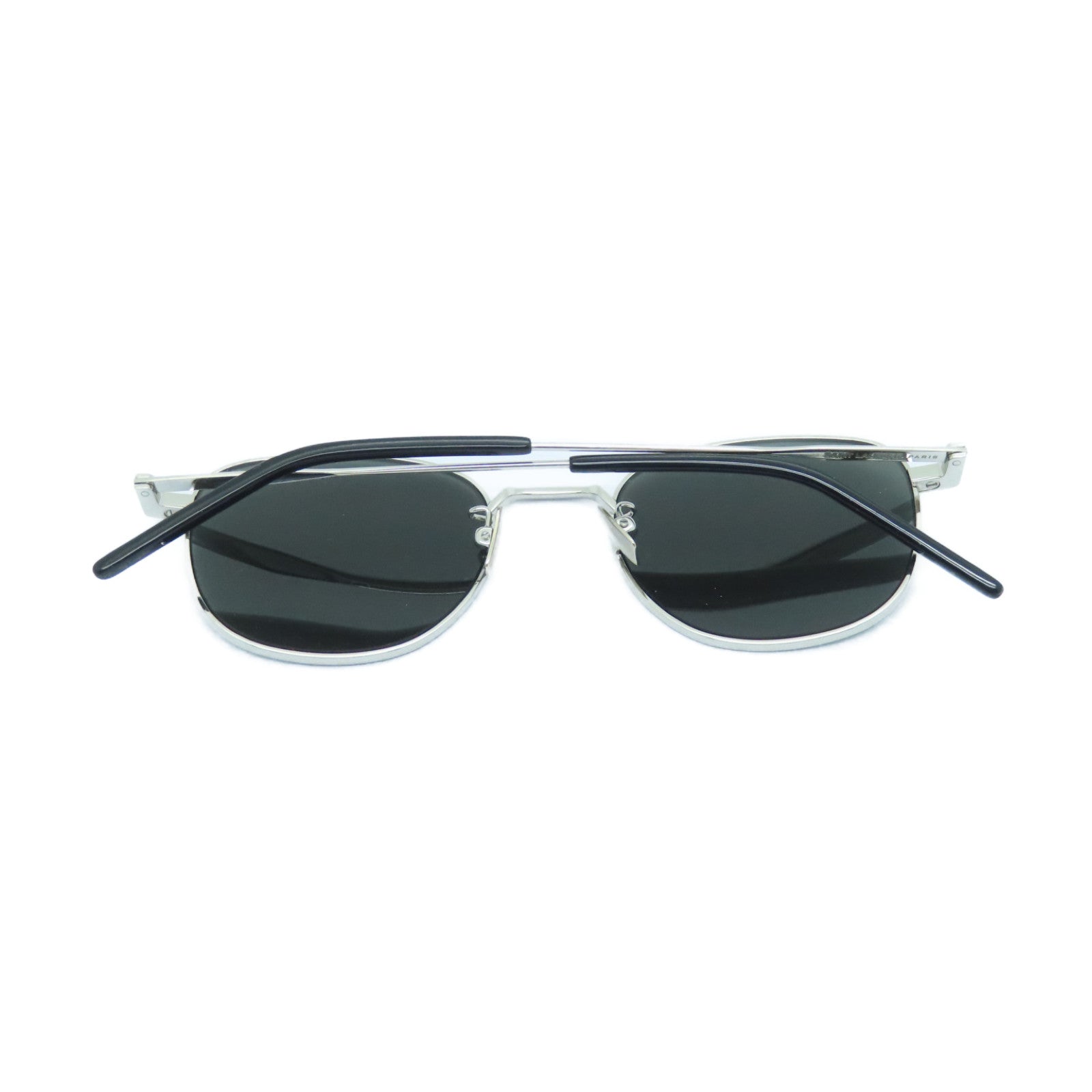 SAINT LAURENT PVC/金屬Sunglasses太陽眼鏡灰色
