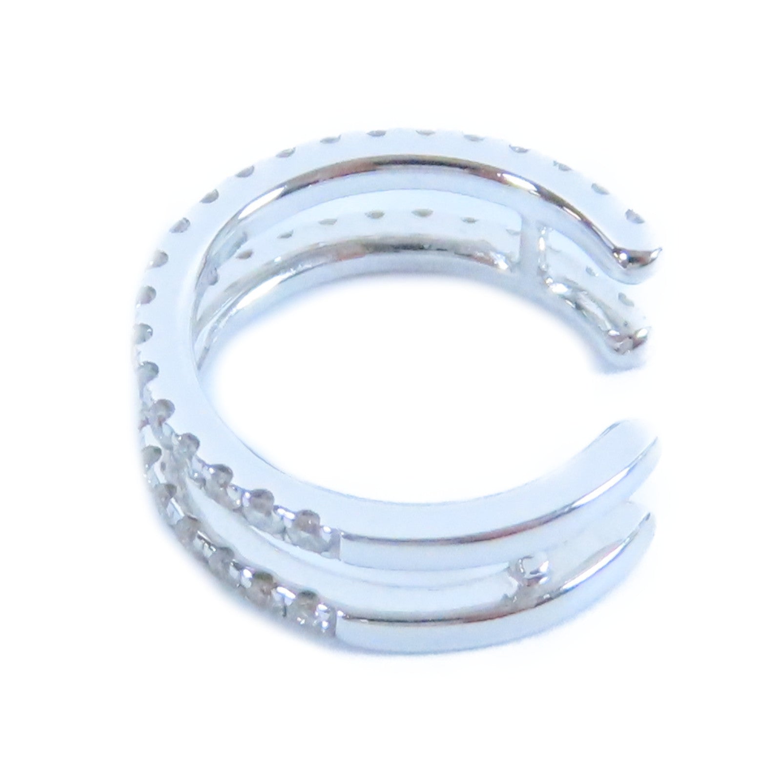 JEWELRY 18K白金Diamond Earrings 0.12ct鑽石耳環
