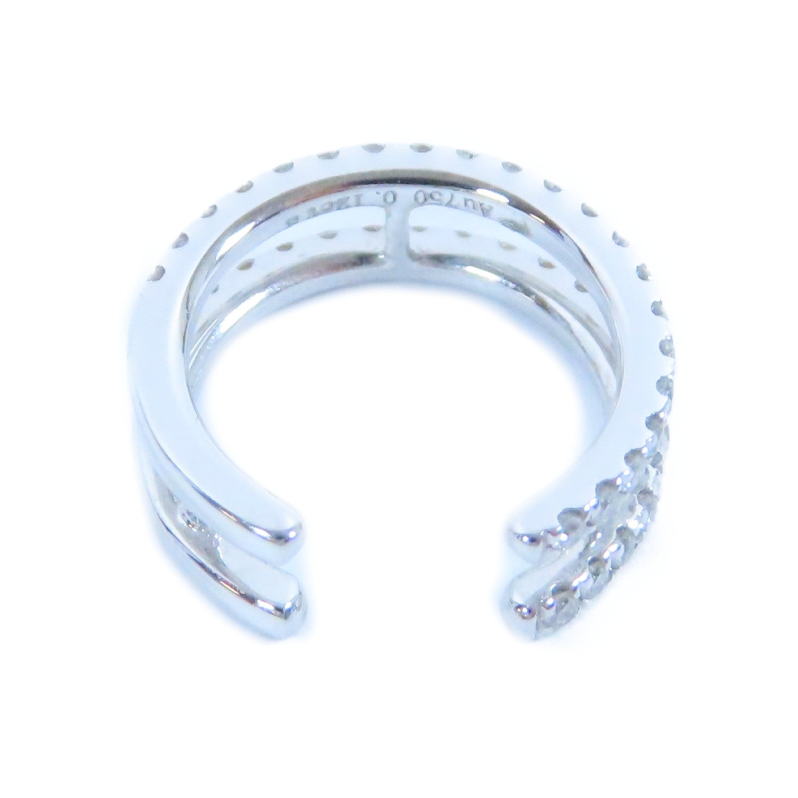 JEWELRY 18K白金Diamond Earrings 0.12ct鑽石耳環