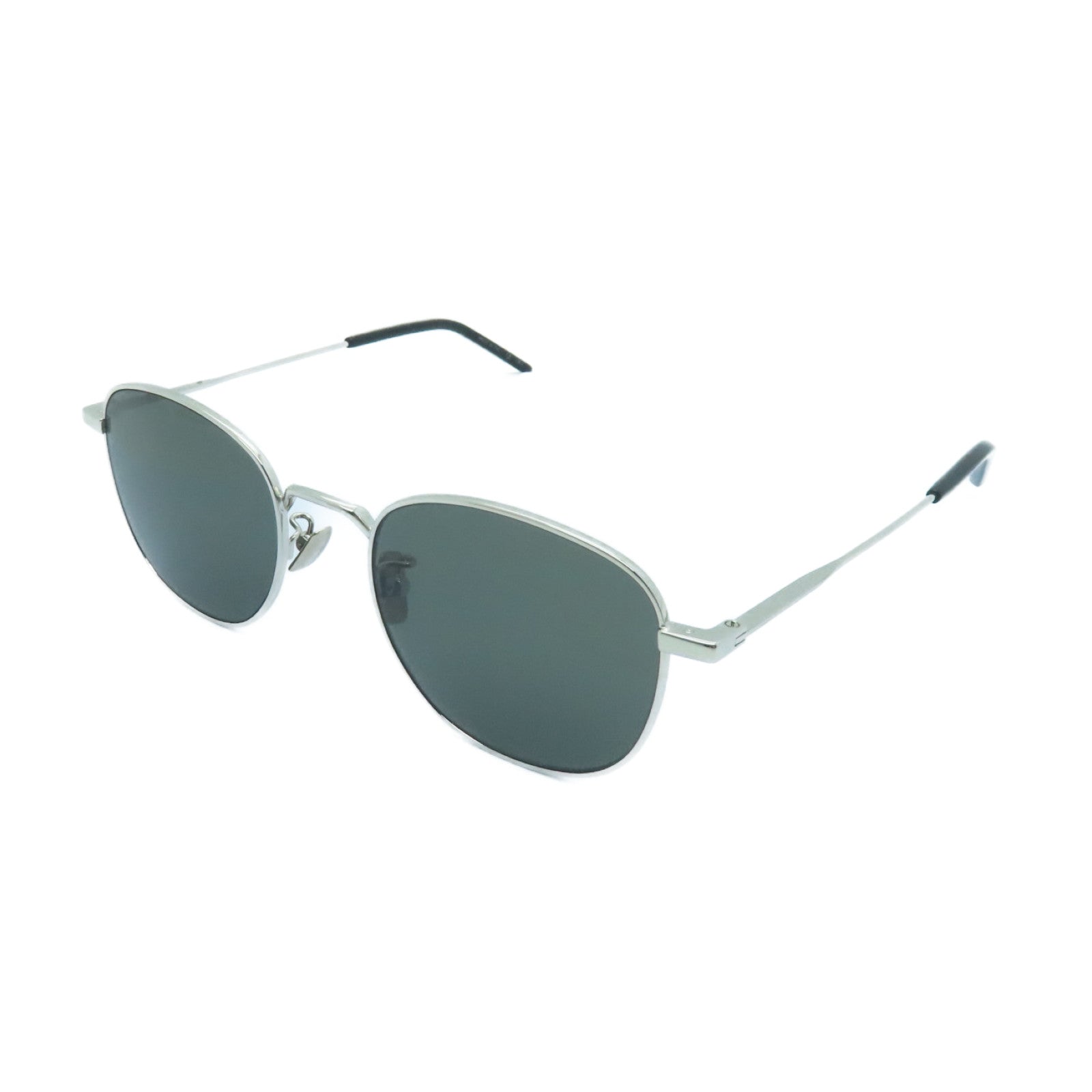 SAINT LAURENT PVC/金屬Sunglasses太陽眼鏡灰色