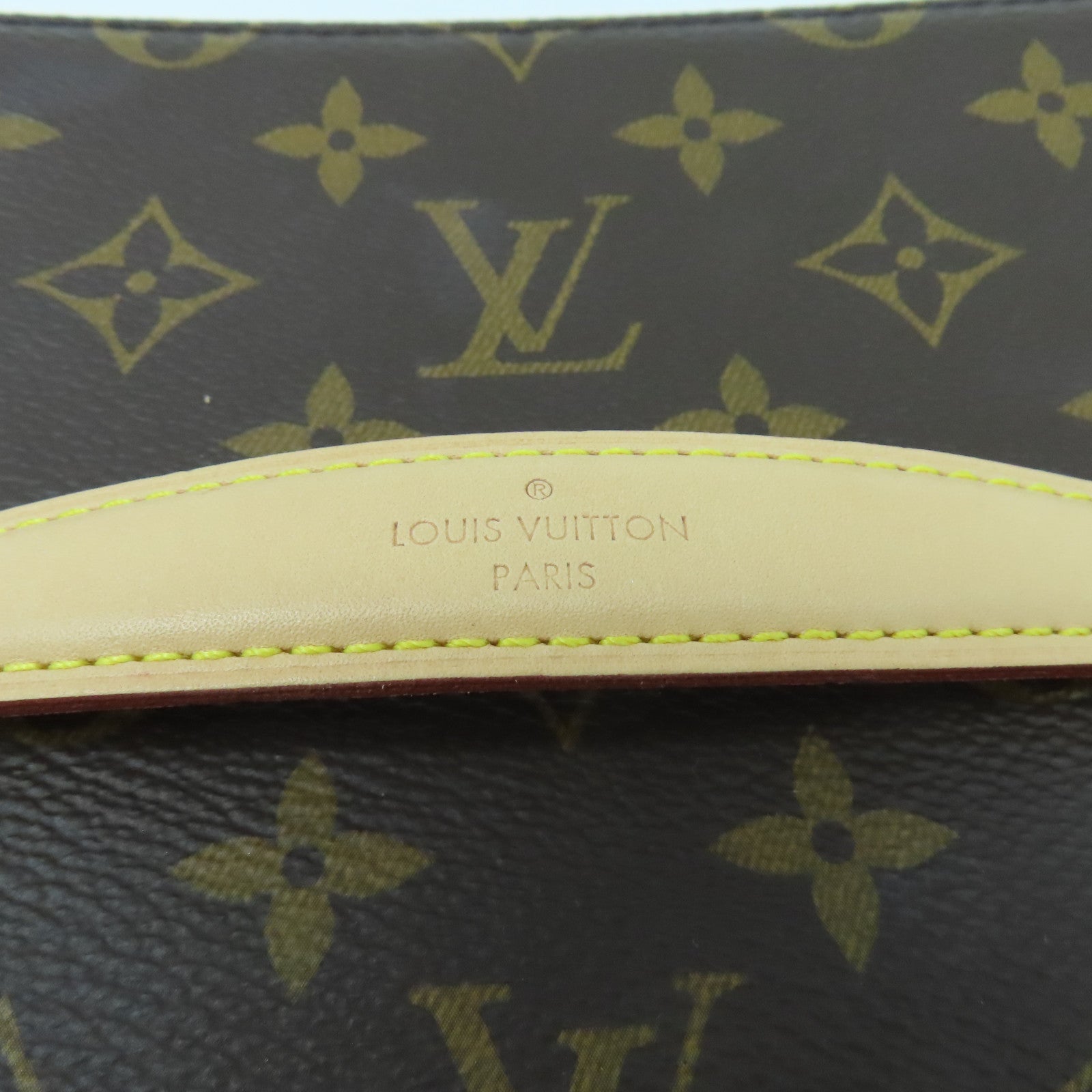 LOUIS VUITTON Monogram Nice Jewelry Case金扣首飾袋啡色