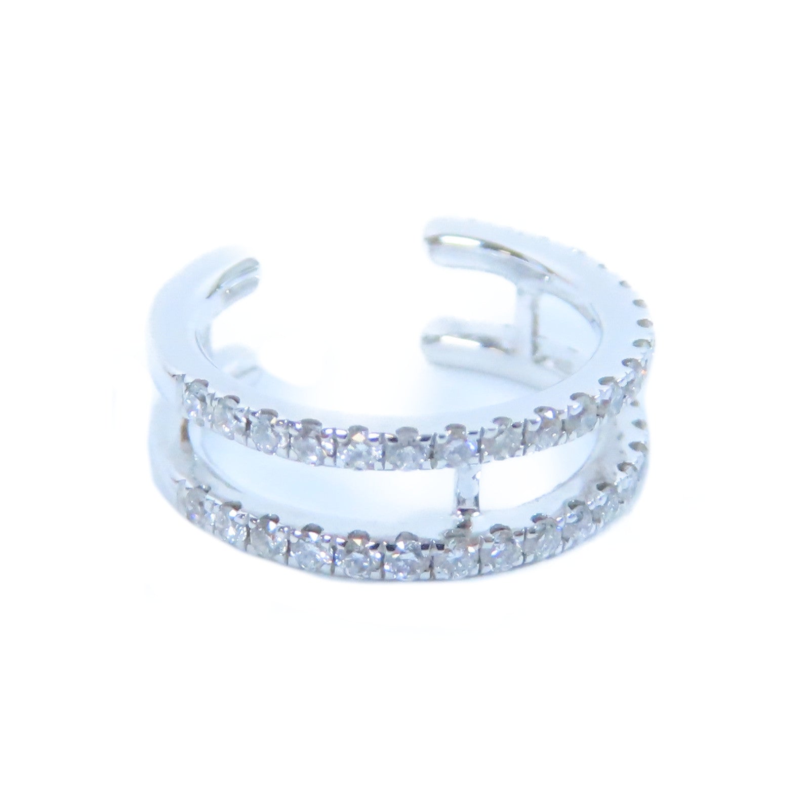 JEWELRY 18K白金Diamond Earrings 0.12ct鑽石耳環