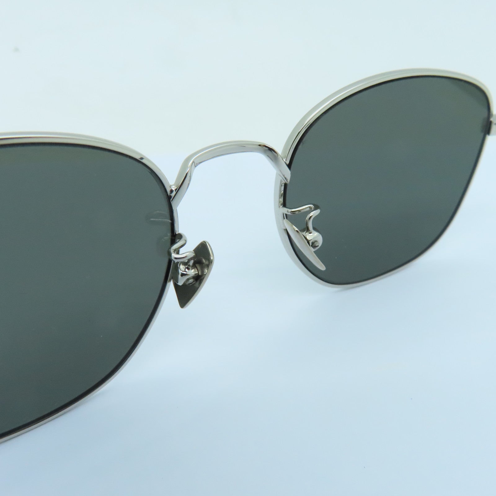 SAINT LAURENT PVC/金屬Sunglasses太陽眼鏡灰色