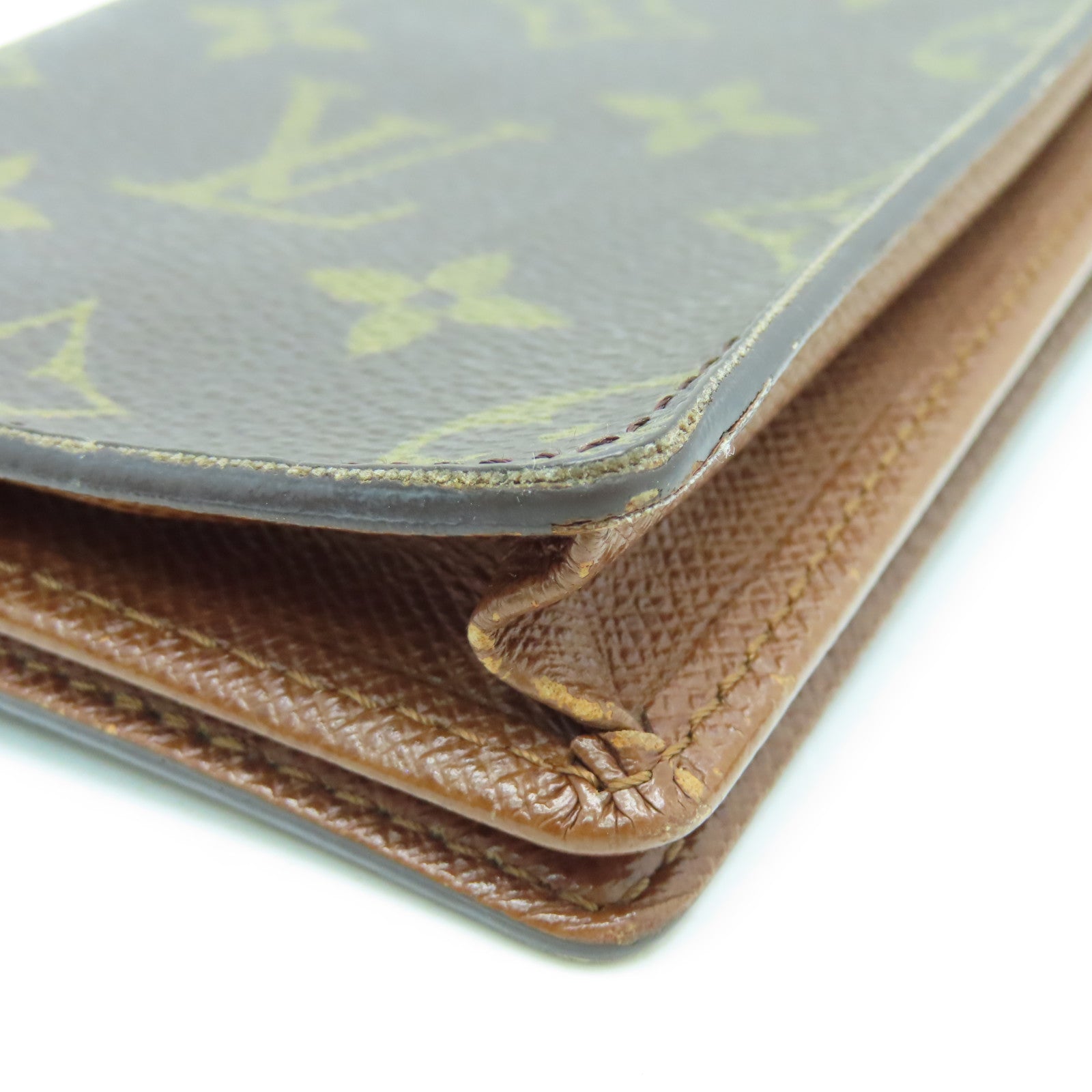 LOUIS VUITTON Monogram Long Wallet long wallet brown