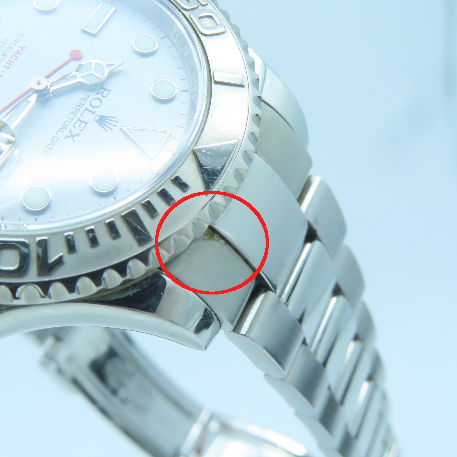 ROLEX Yacht Master不鏽鋼/鉑金手錶自動機芯銀色