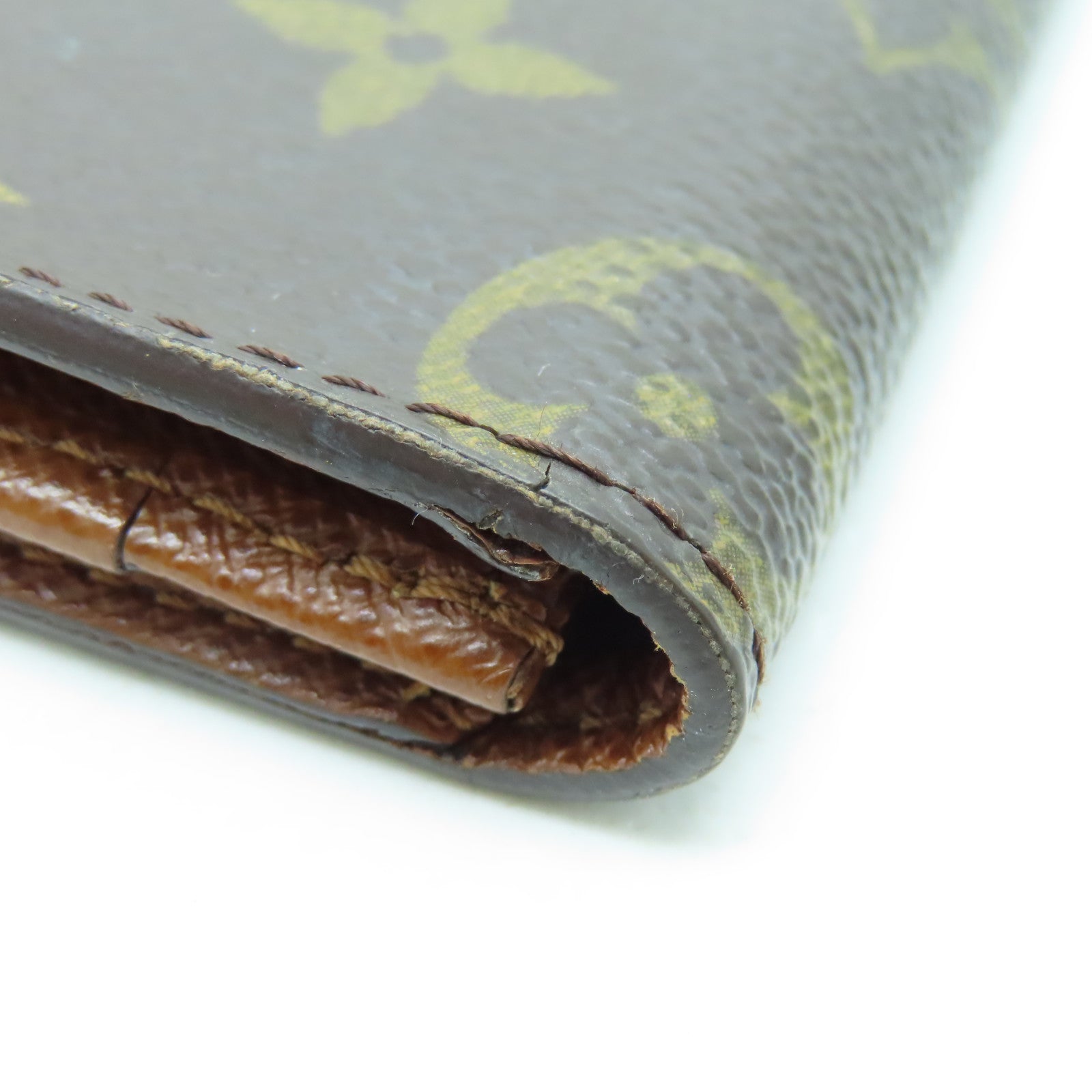 LOUIS VUITTON Monogram Long Wallet long wallet brown