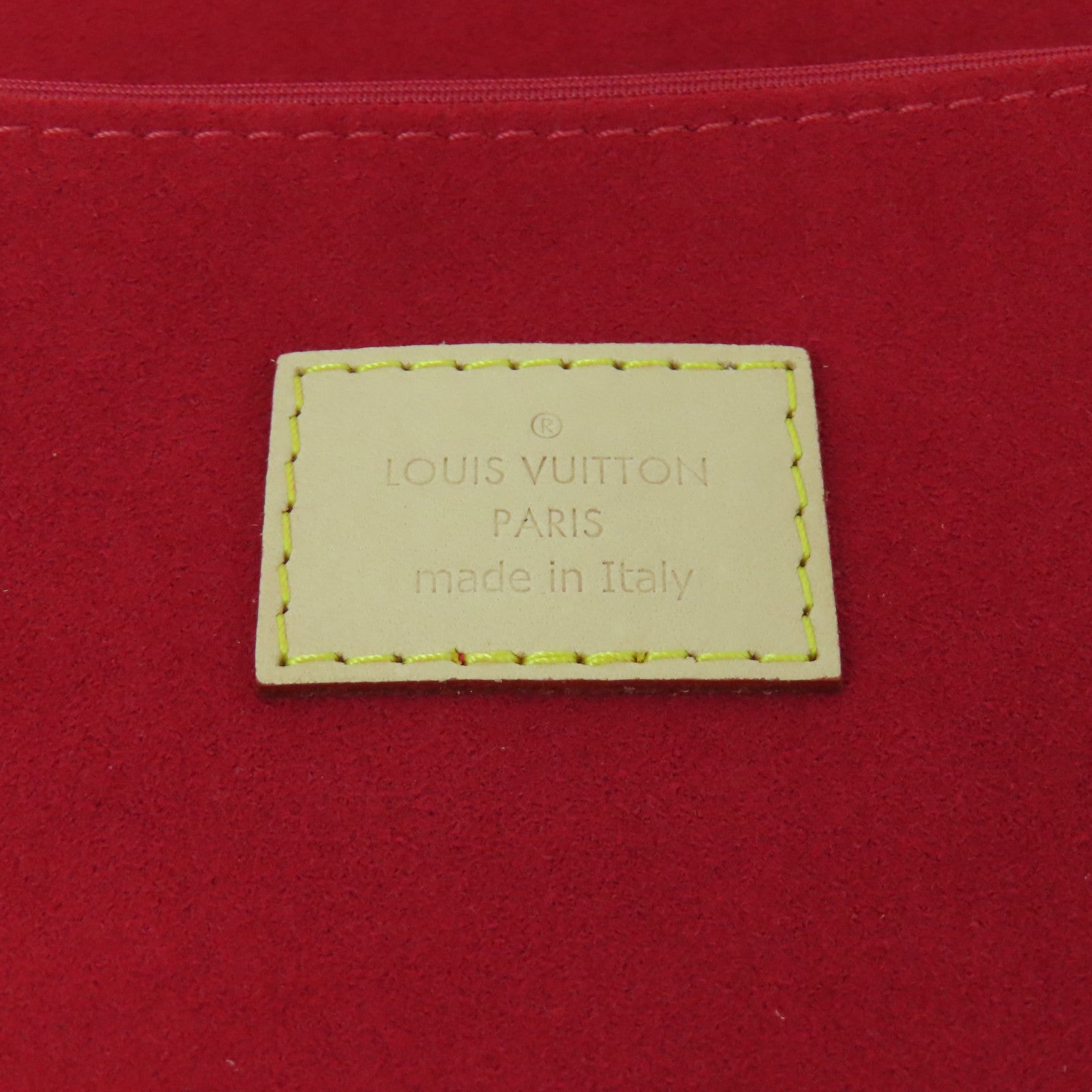 LOUIS VUITTON Monogram Nice Jewelry Case金扣首飾袋啡色