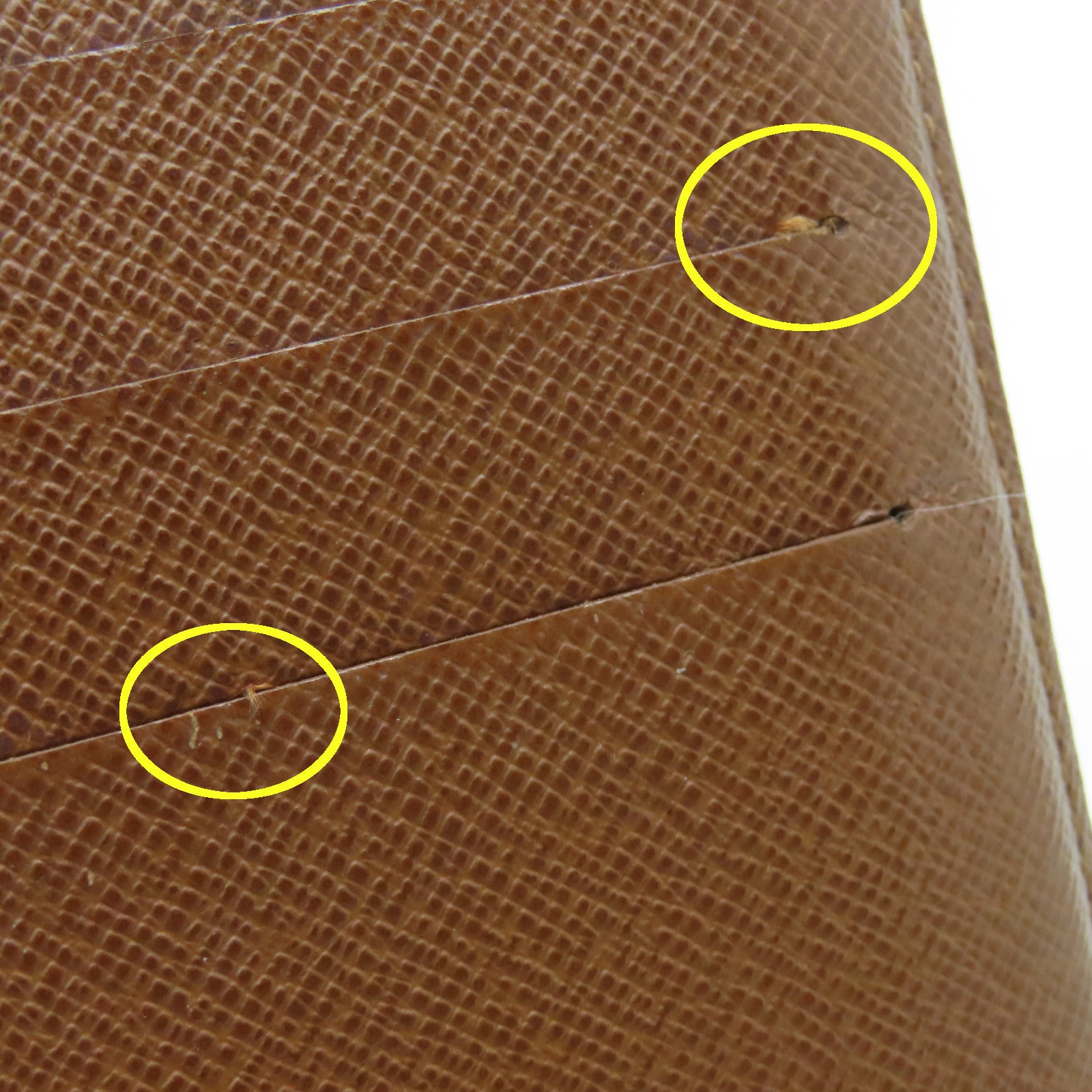 LOUIS VUITTON Monogram Long Wallet long wallet brown