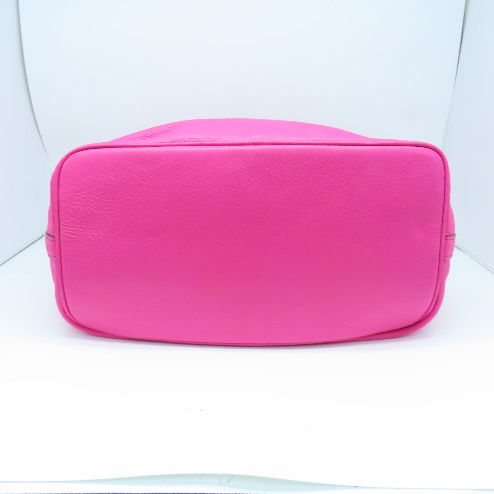 Michael Kors Leather Shoulder Bag Gold Buckle Pink