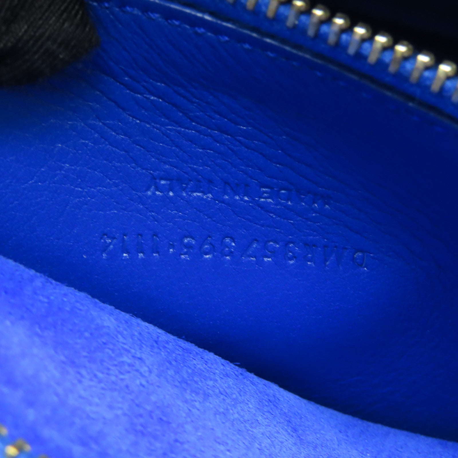 SAINT LAURENT 【激減優惠】牛皮皮革2 Way Shoulder Bag金扣手挽肩背兩用袋藍色