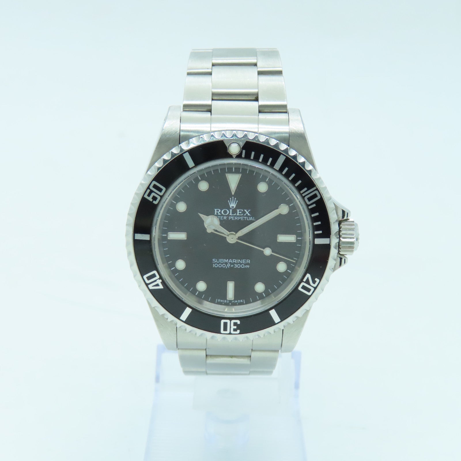 ROLEX Submariner 40mm Stainless Steel Watch Automatic Movement Black