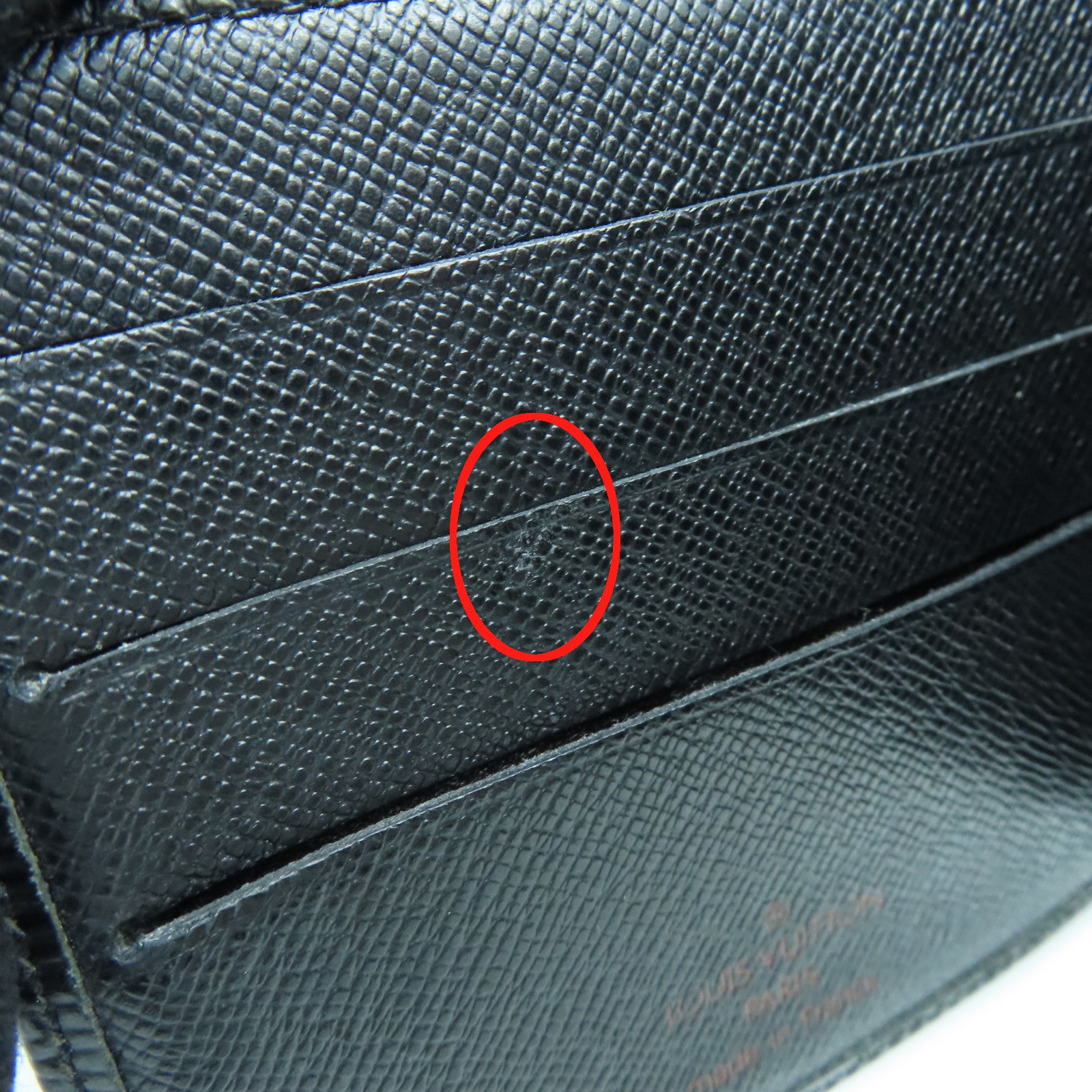 LOUIS VUITTON Epi Wallet钱包黑色
