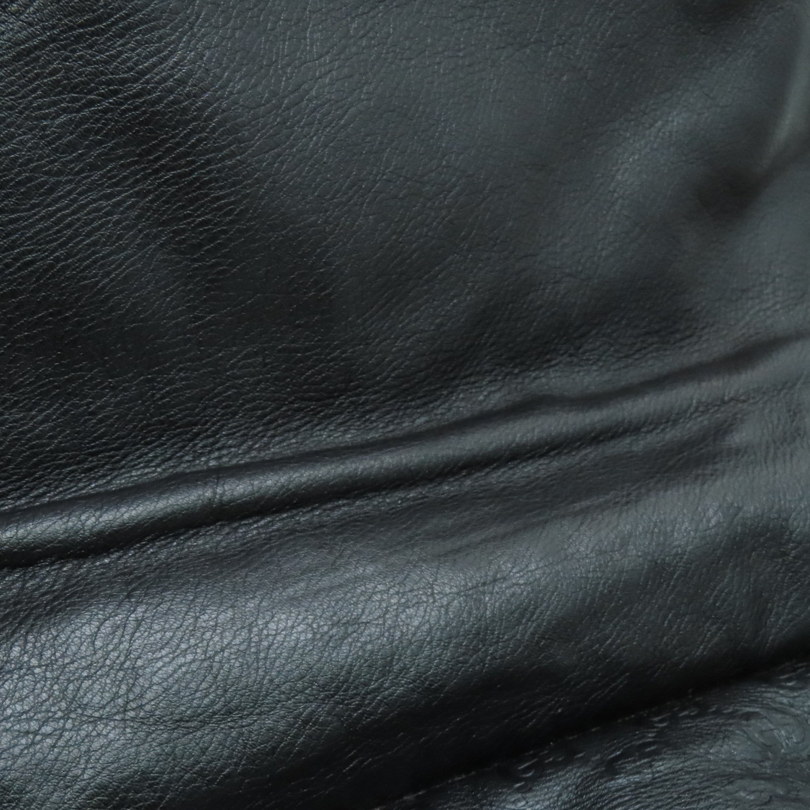 GUCCI 牛皮皮革Shoulder Bag肩背袋银扣黑色