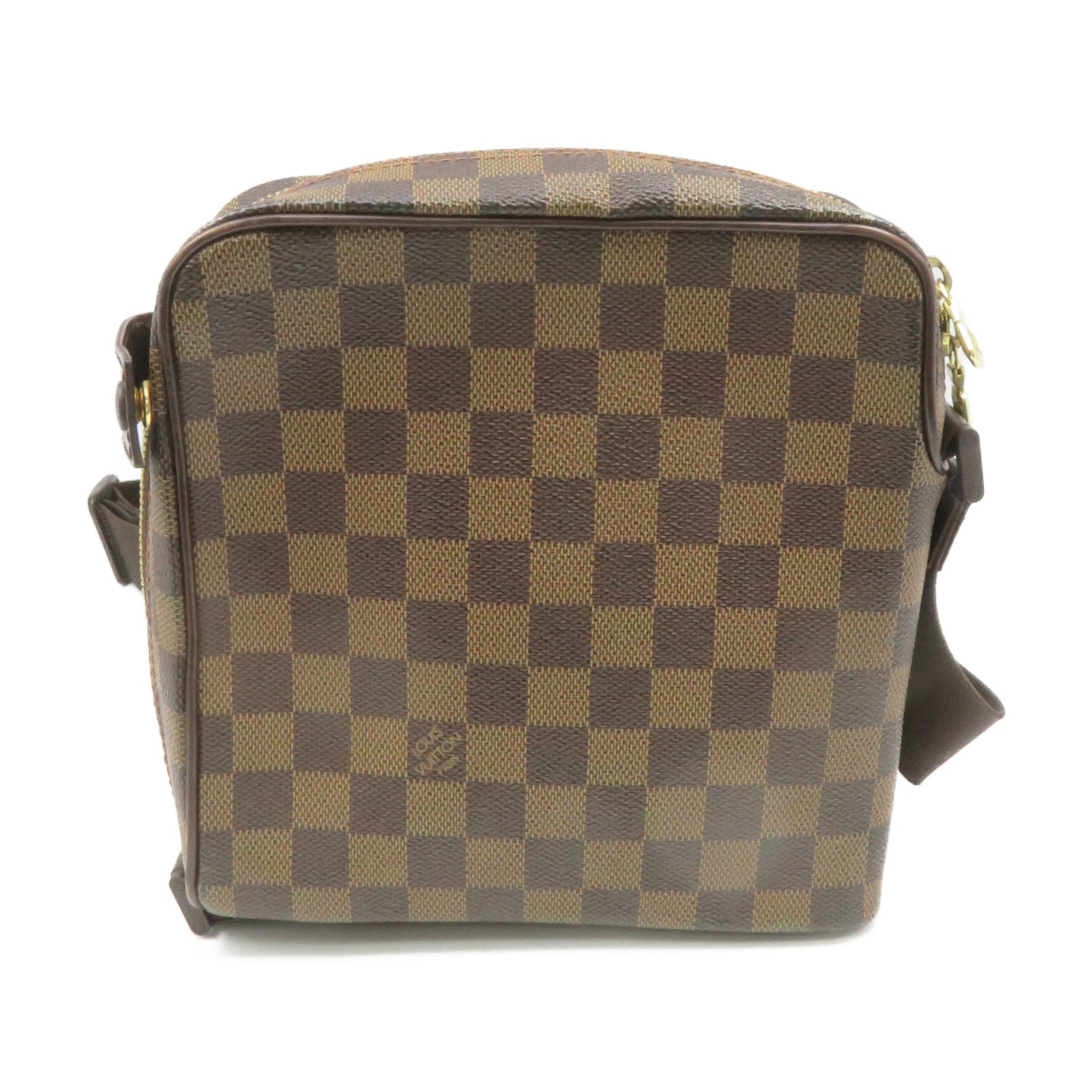 LOUIS VUITTON Damier Olav pm Shoulder Bag brown