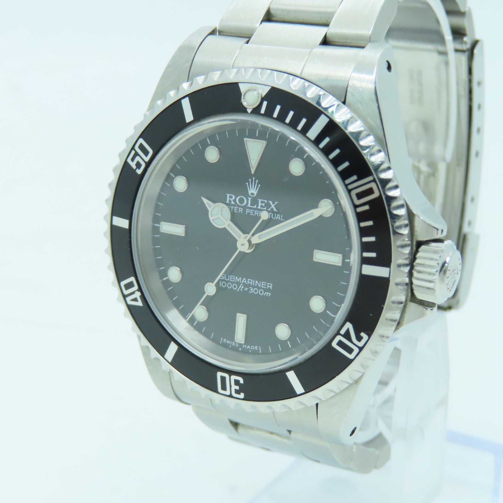 ROLEX Submariner 40mm Stainless Steel Watch Automatic Movement Black
