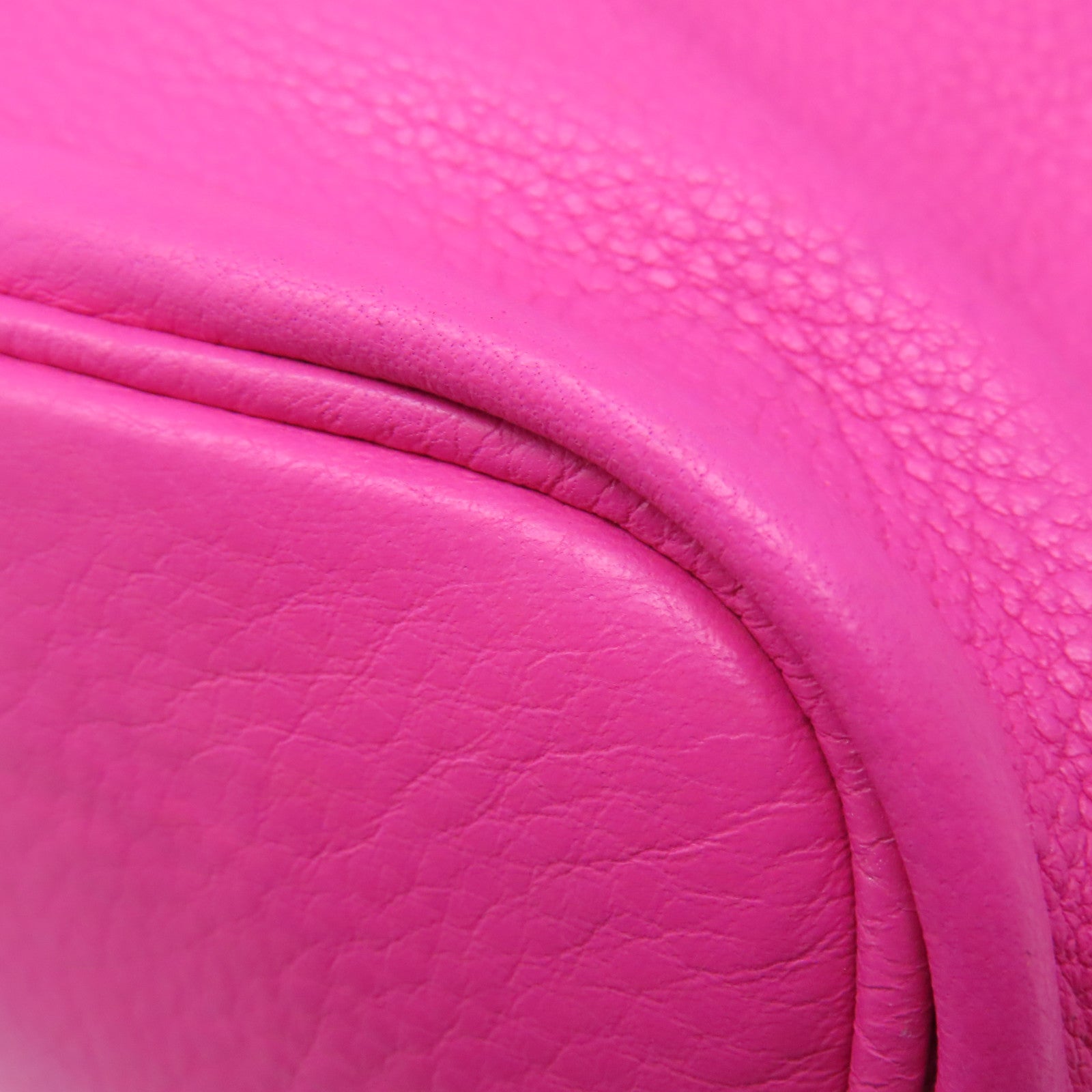 Michael Kors Leather Shoulder Bag Gold Buckle Pink