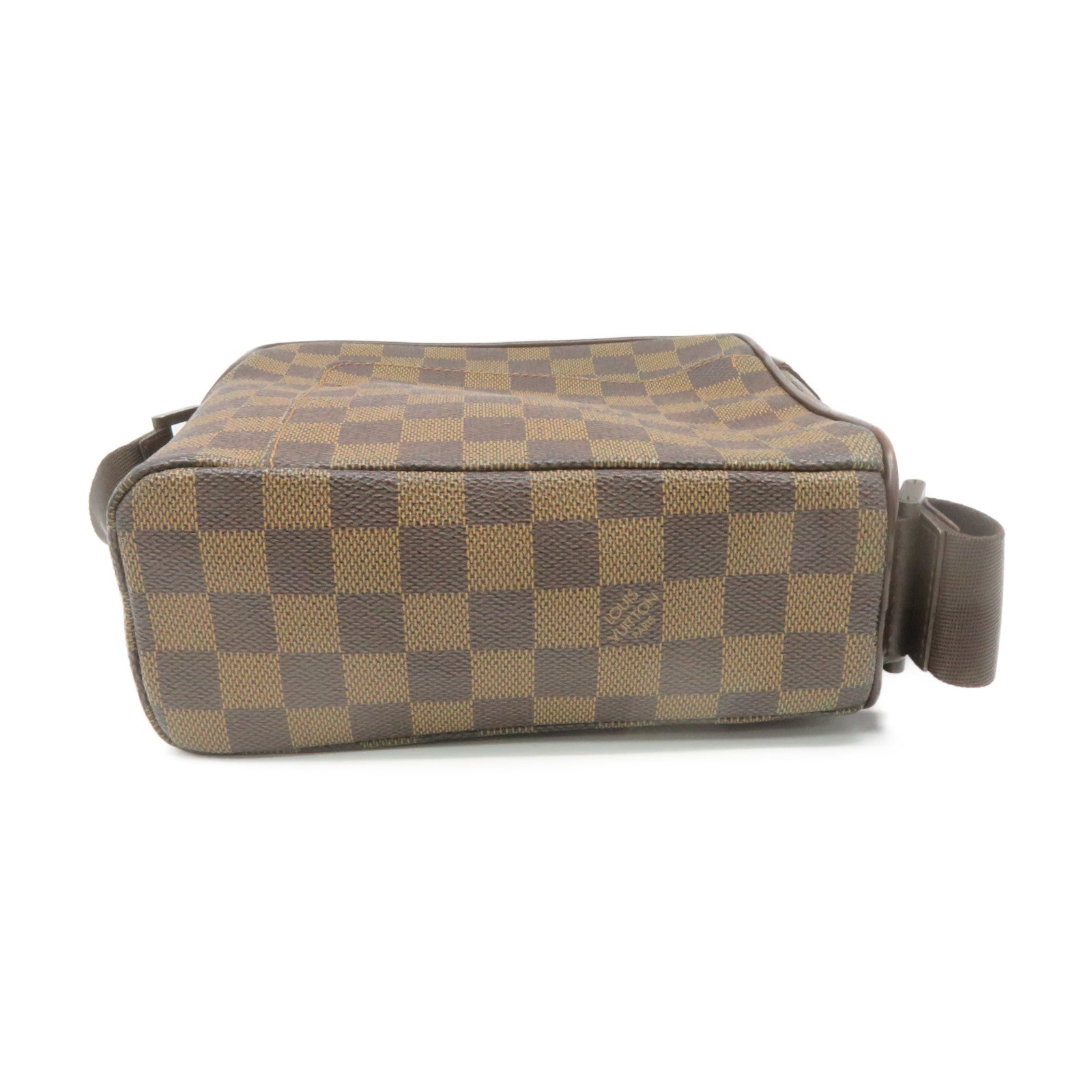 LOUIS VUITTON Damier Olav pm Shoulder Bag brown