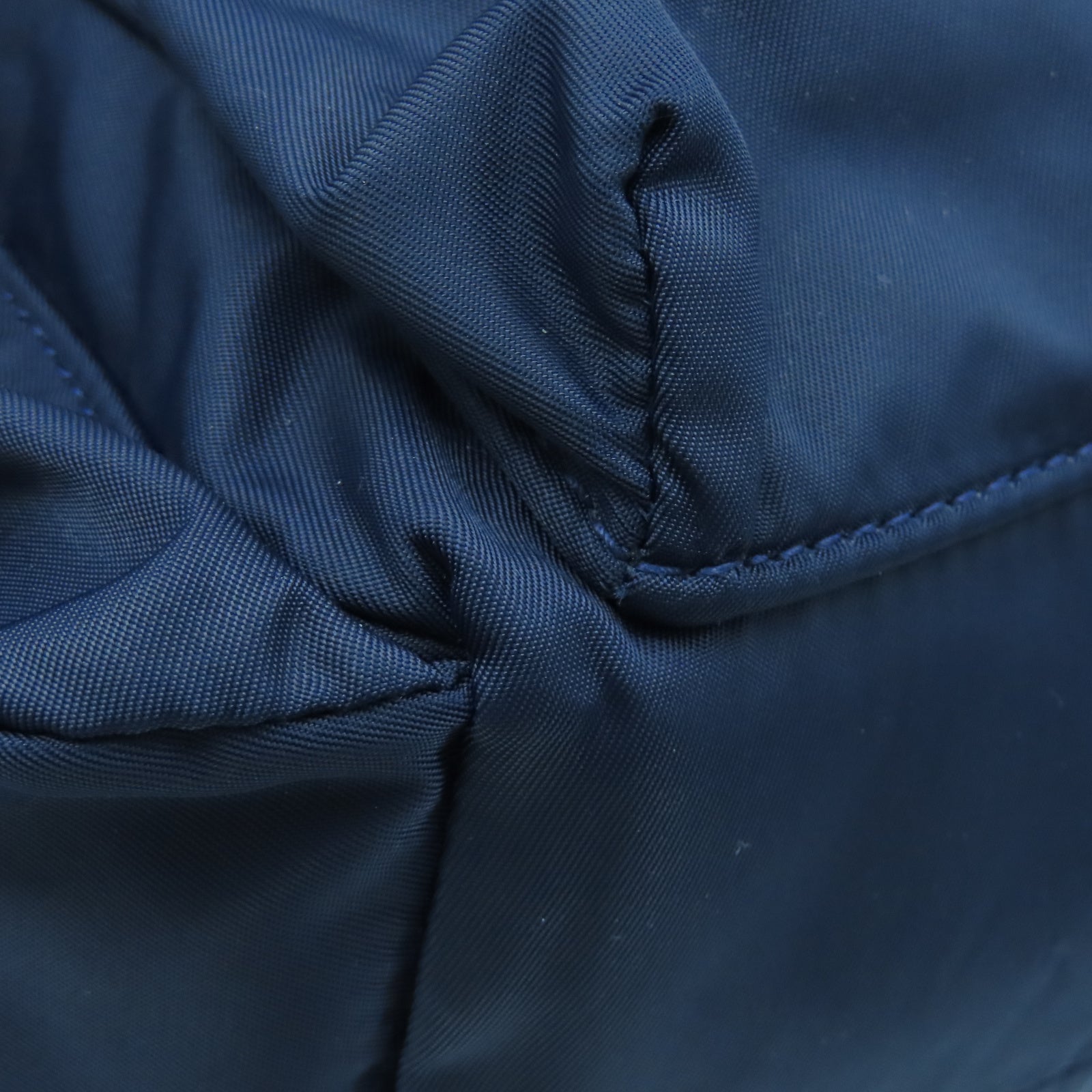 BURBERRY nylon Backpack gold buckle backpack blue