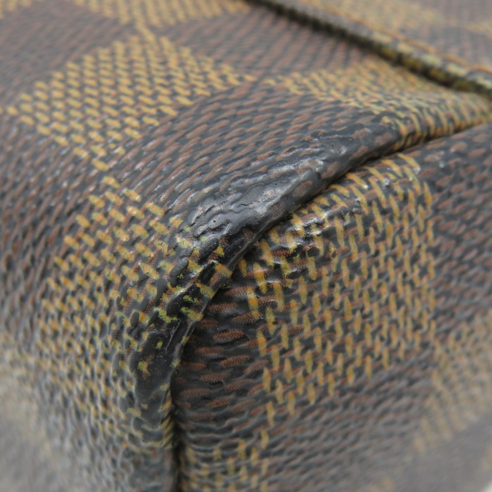 LOUIS VUITTON Damier Olav pm Shoulder Bag brown