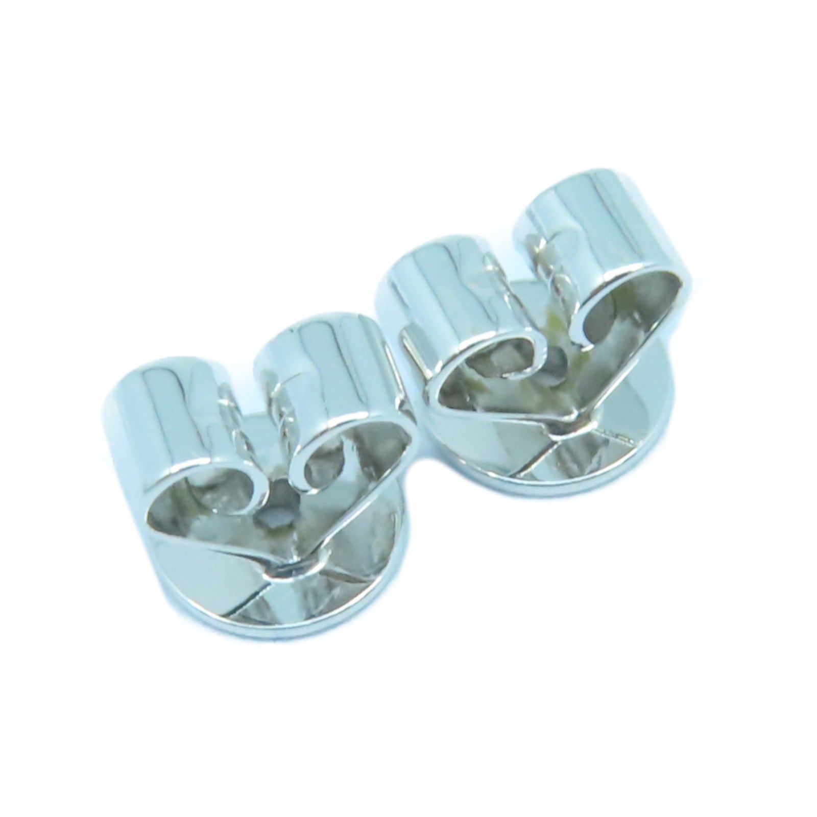 JEWELRY 18K白金Sapphire Earrings藍寶石耳環藍色/銀色