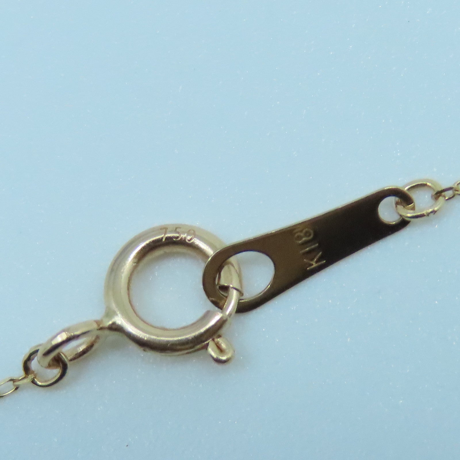 JEWELRY 【激減優惠】18K黃金Diamond Necklace 0.10ct鑽石項鍊