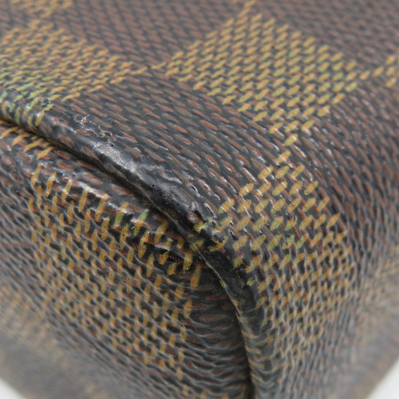LOUIS VUITTON Damier Olav pm Shoulder Bag brown