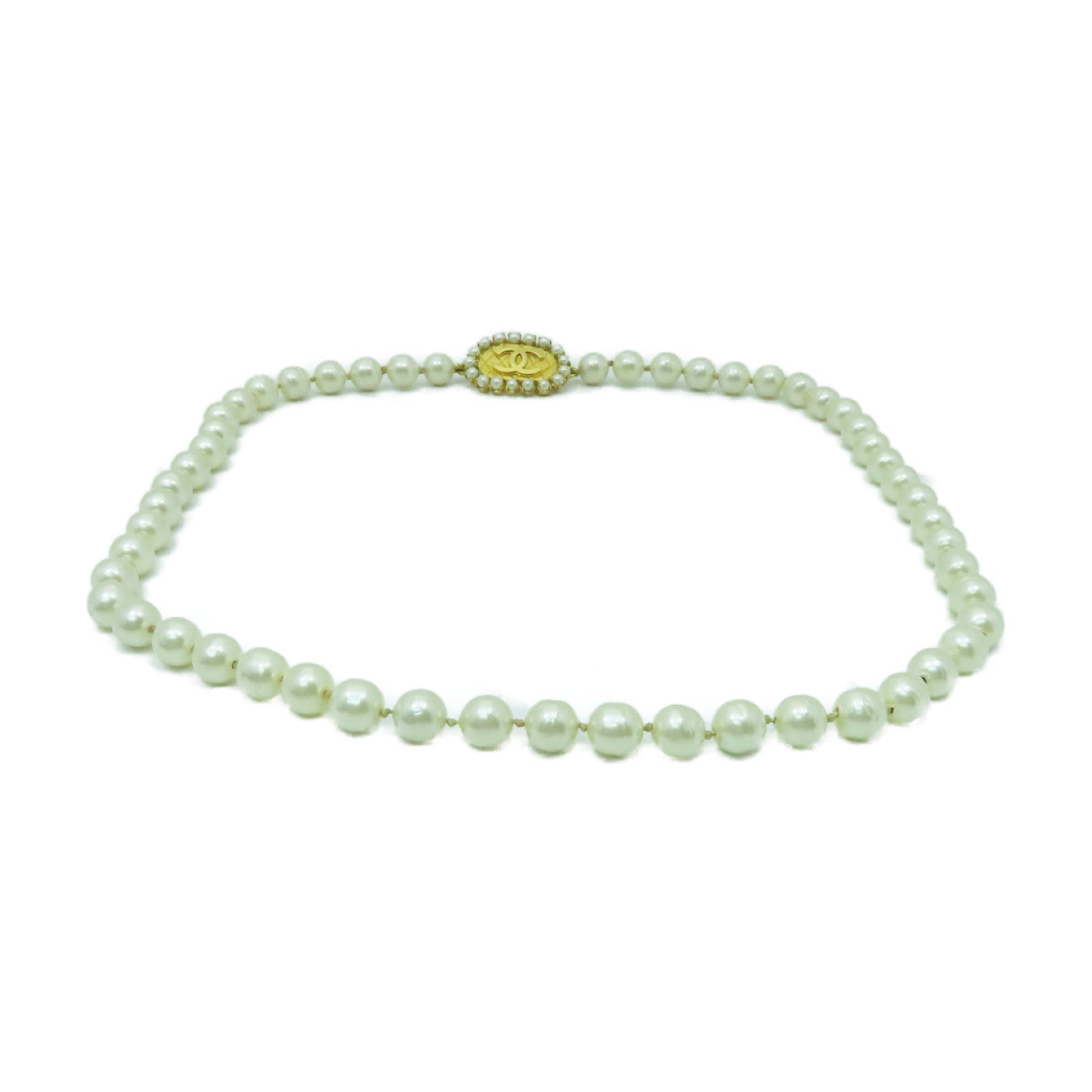 CHANEL 金屬Chain Belt腰鏈金色/白色