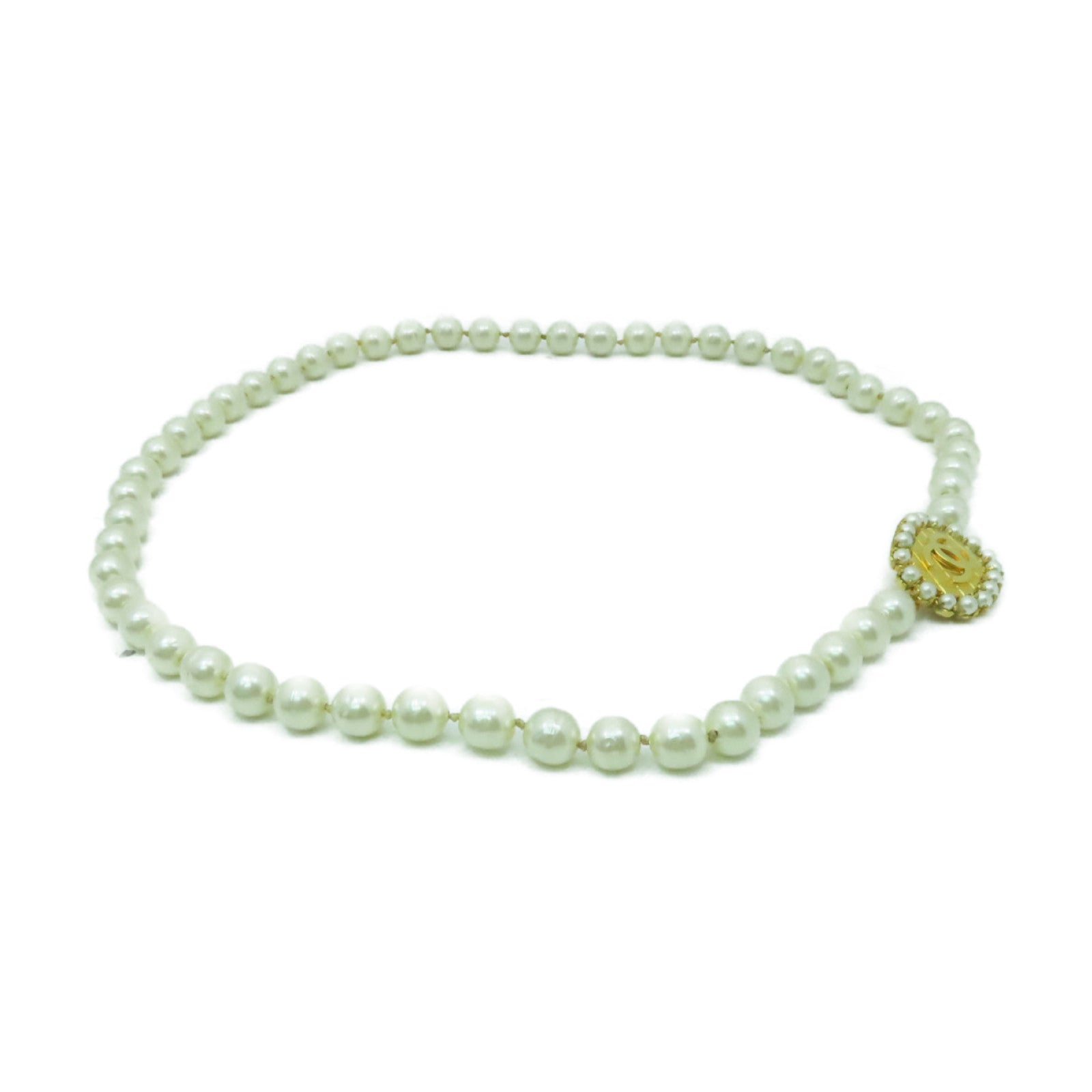 CHANEL 金屬Chain Belt腰鏈金色/白色