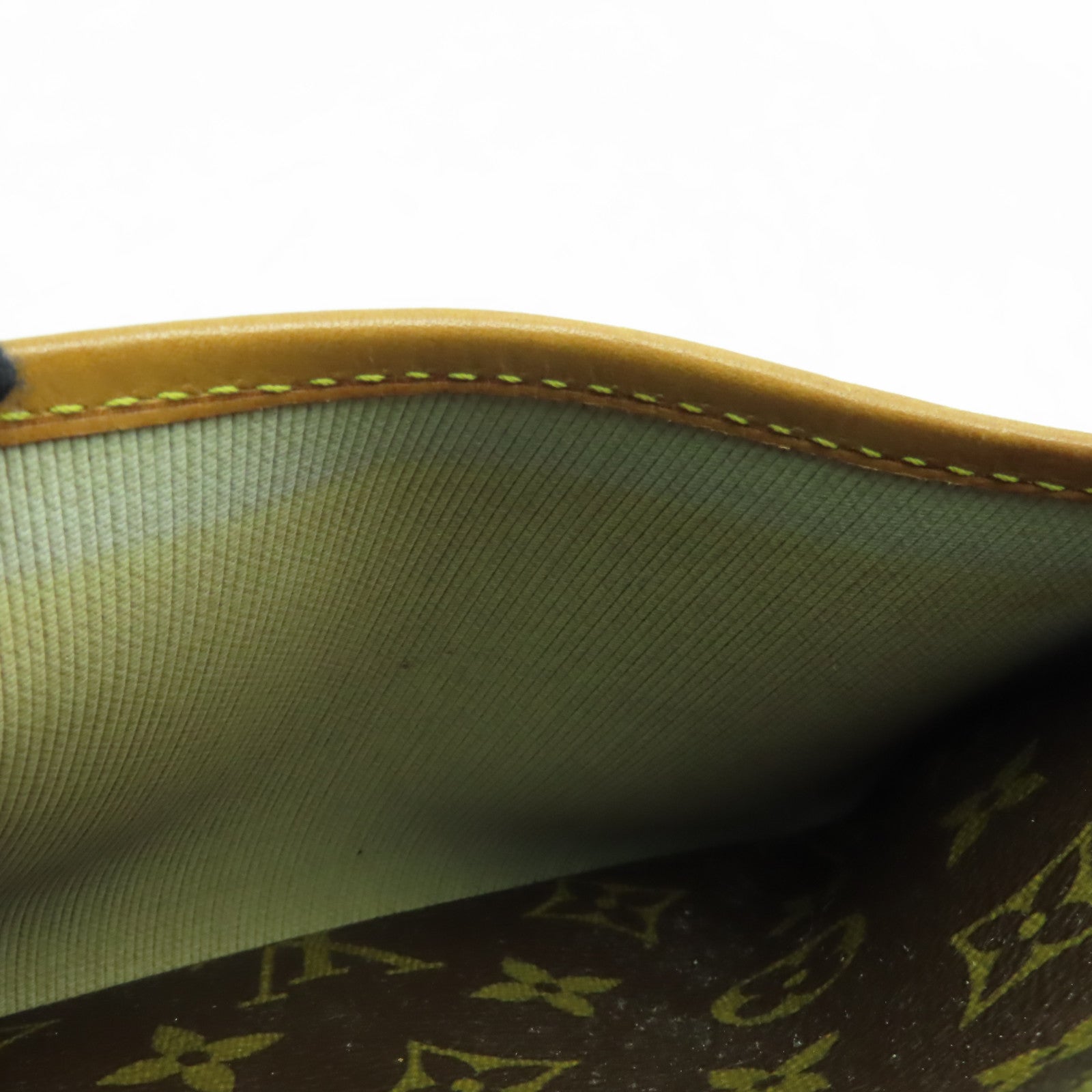LOUIS VUITTON Monogram Trouville金扣手挽袋啡色