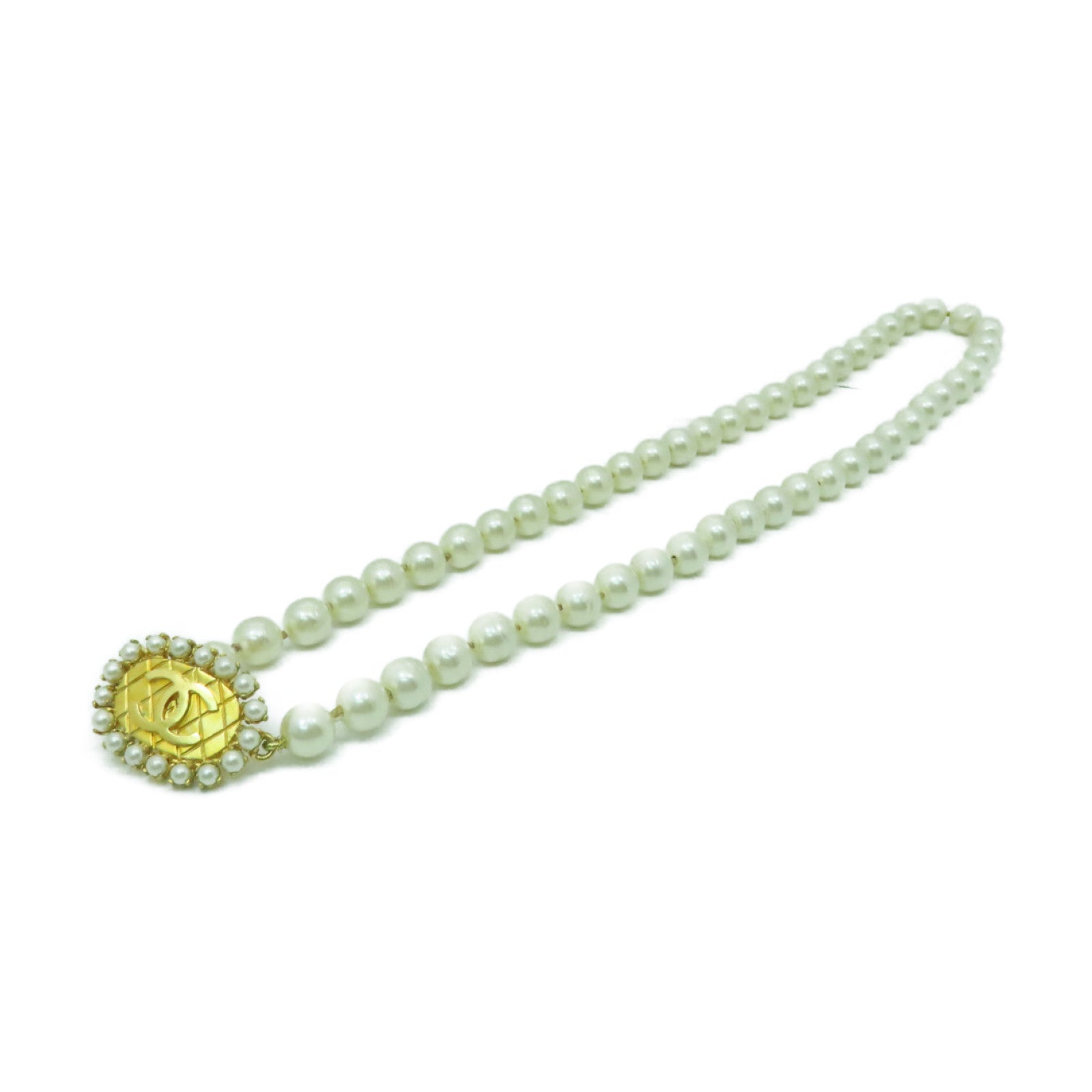 CHANEL 金屬Chain Belt腰鏈金色/白色