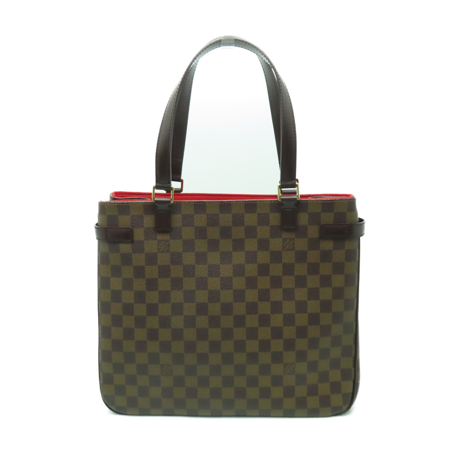 LOUIS VUITTON Damier Uzes金扣肩背袋啡色