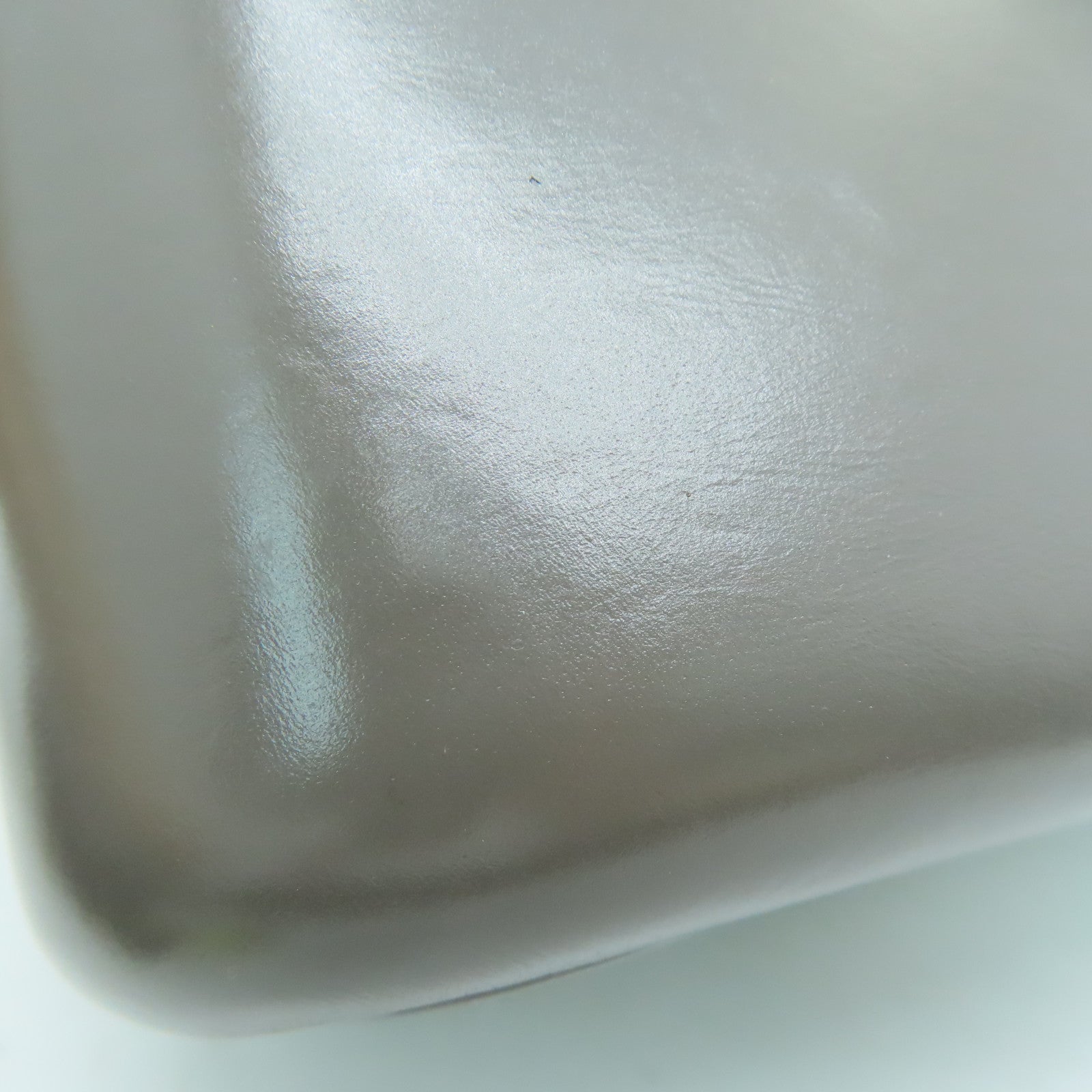 CHANEL 菱格Aged Calf皮革Gabrielle肩背袋灰色