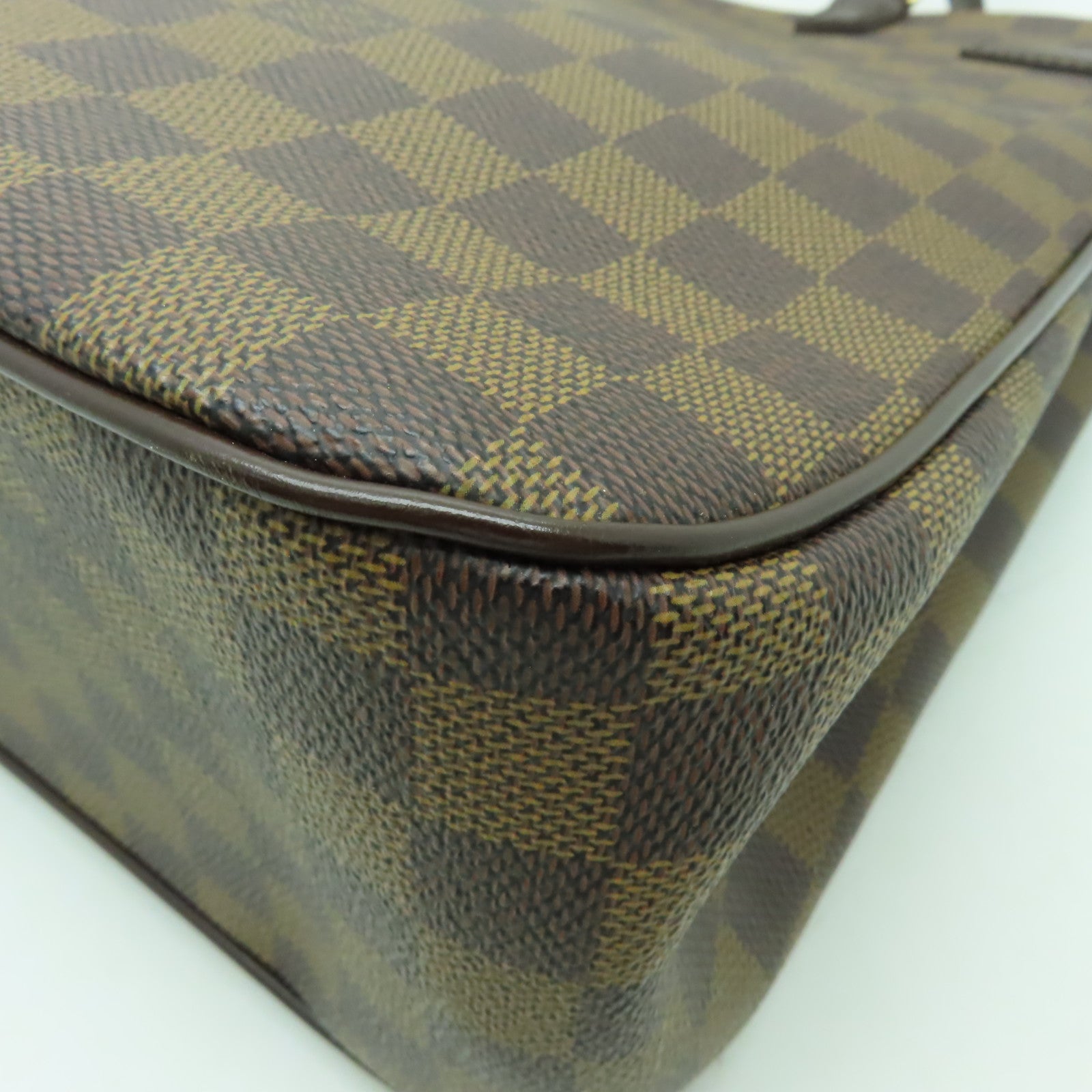 LOUIS VUITTON Damier Uzes金扣肩背袋啡色