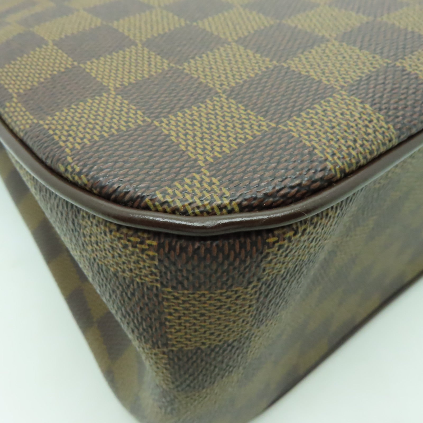 LOUIS VUITTON Damier Uzes金扣肩背袋啡色