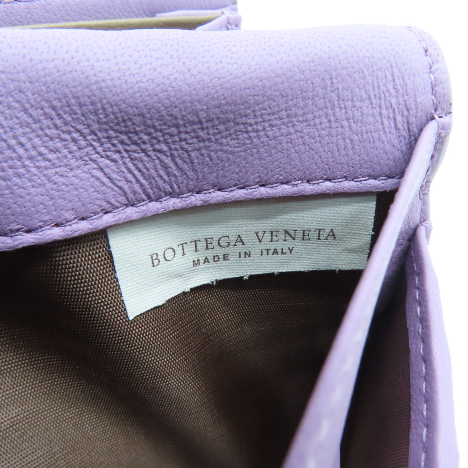 BOTTEGA VENETA 織紋皮革Long Wallet長錢包紫色