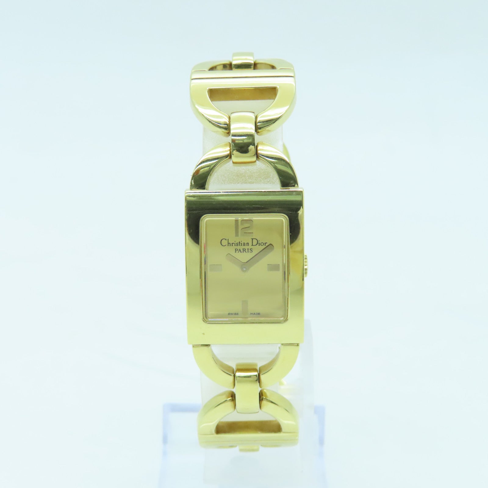 Dior Maris Square Watch Stainless Steel Watch Quartz Movement Gold