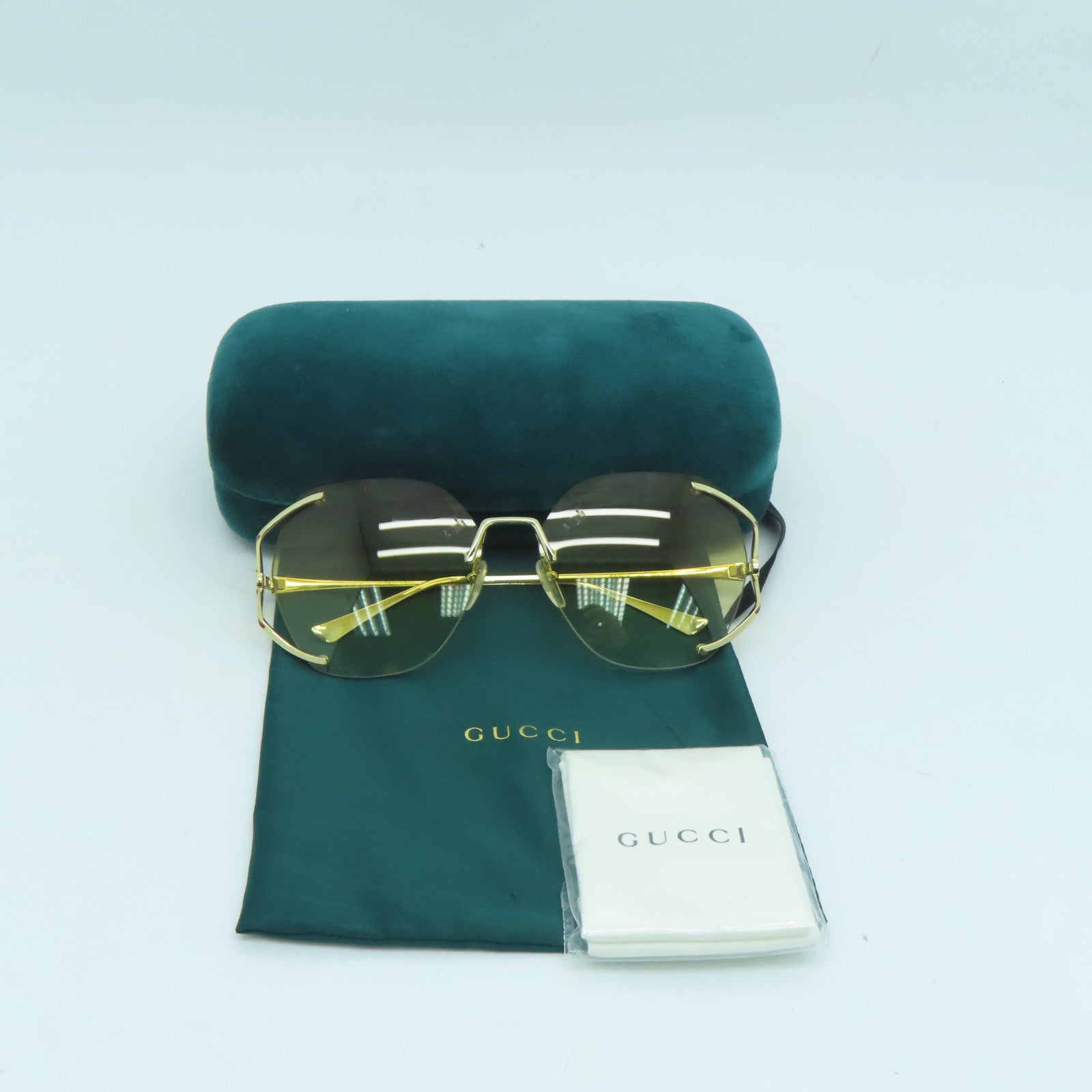 GUCCI PVC Sunglasses sunglasses yellow /