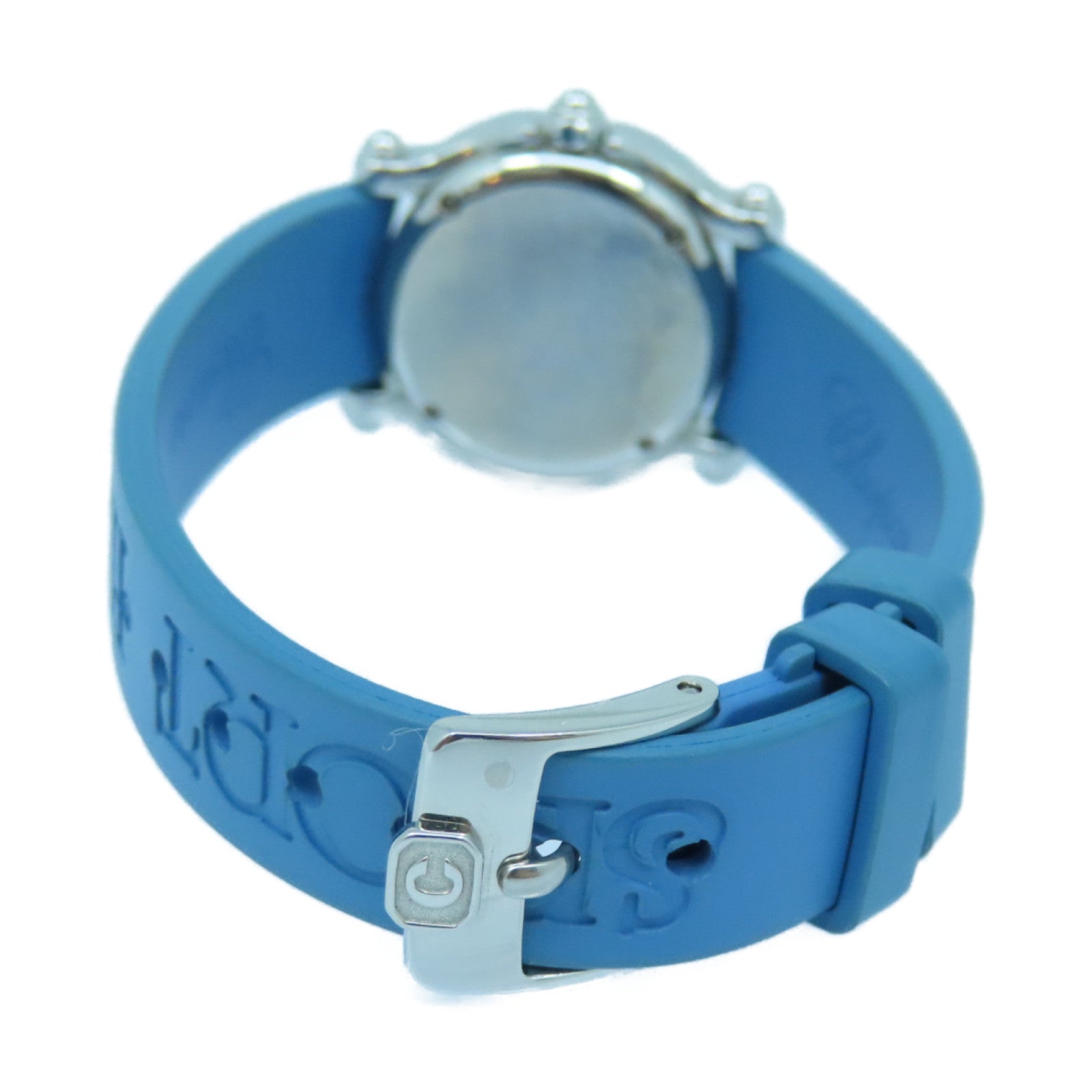 Chopard 【激減優惠】Happy Sport不鏽鋼手錶石英機芯藍色