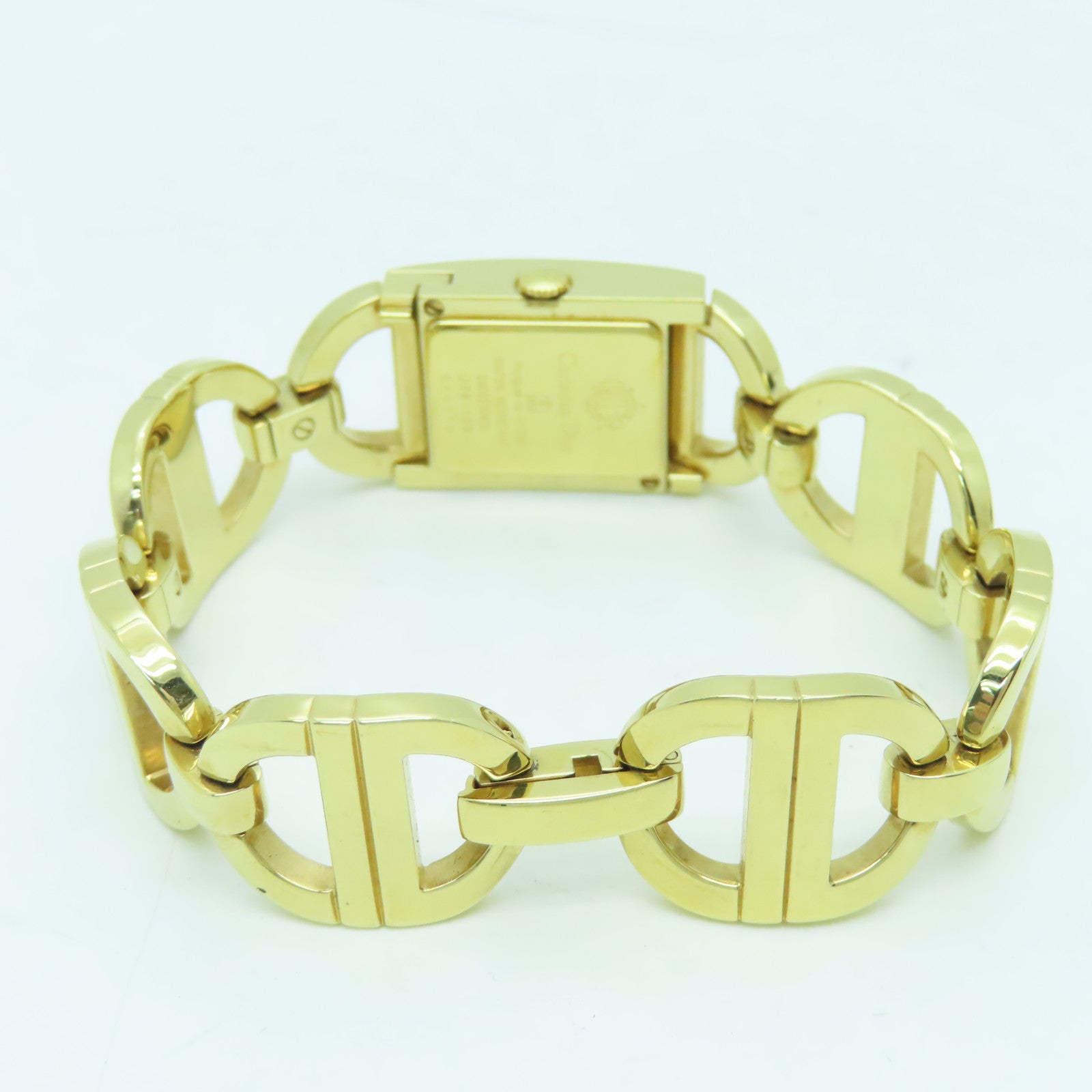 Dior Maris Square Watch Stainless Steel Watch Quartz Movement Gold