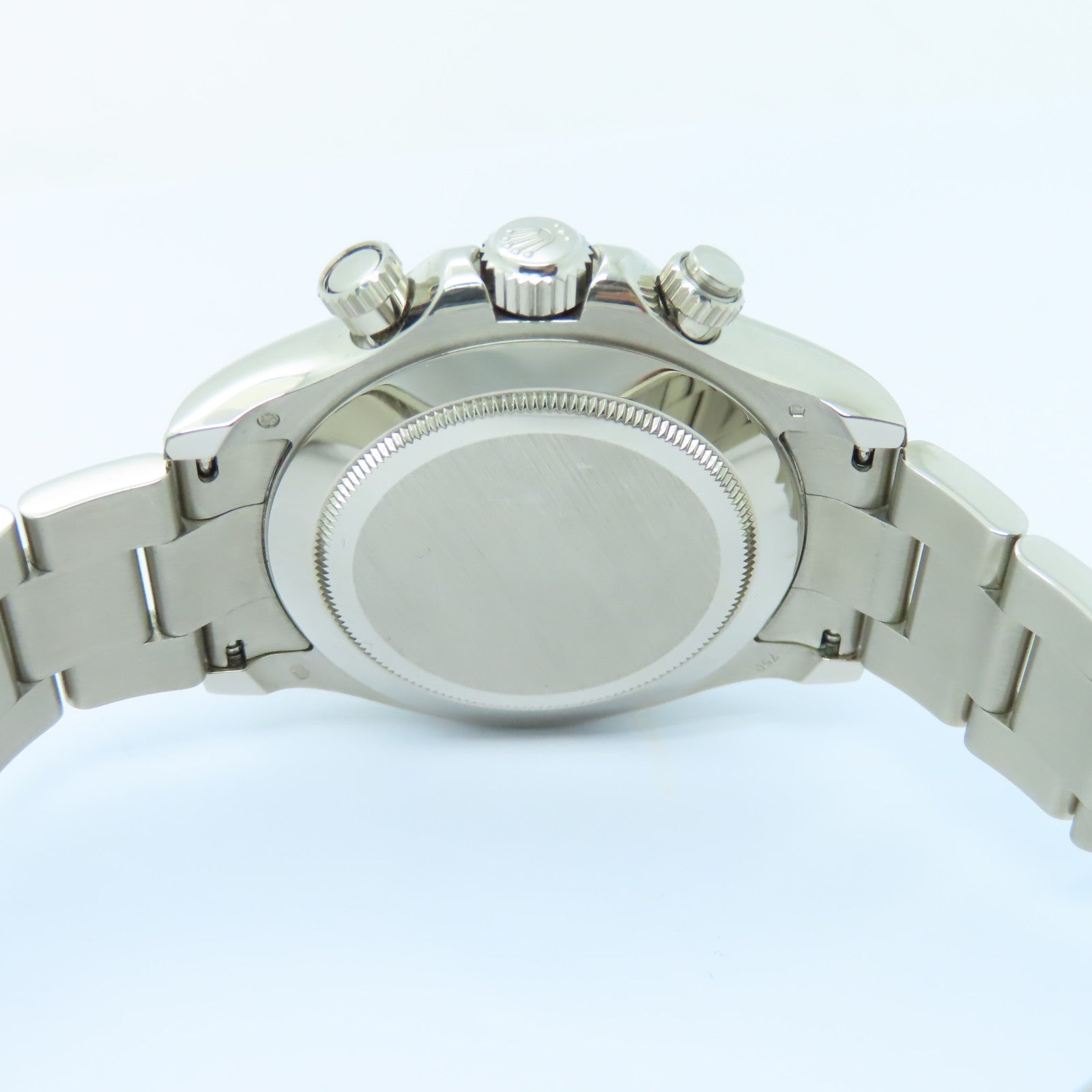 ROLEX Daytona 18K白金手錶自動機芯黒色