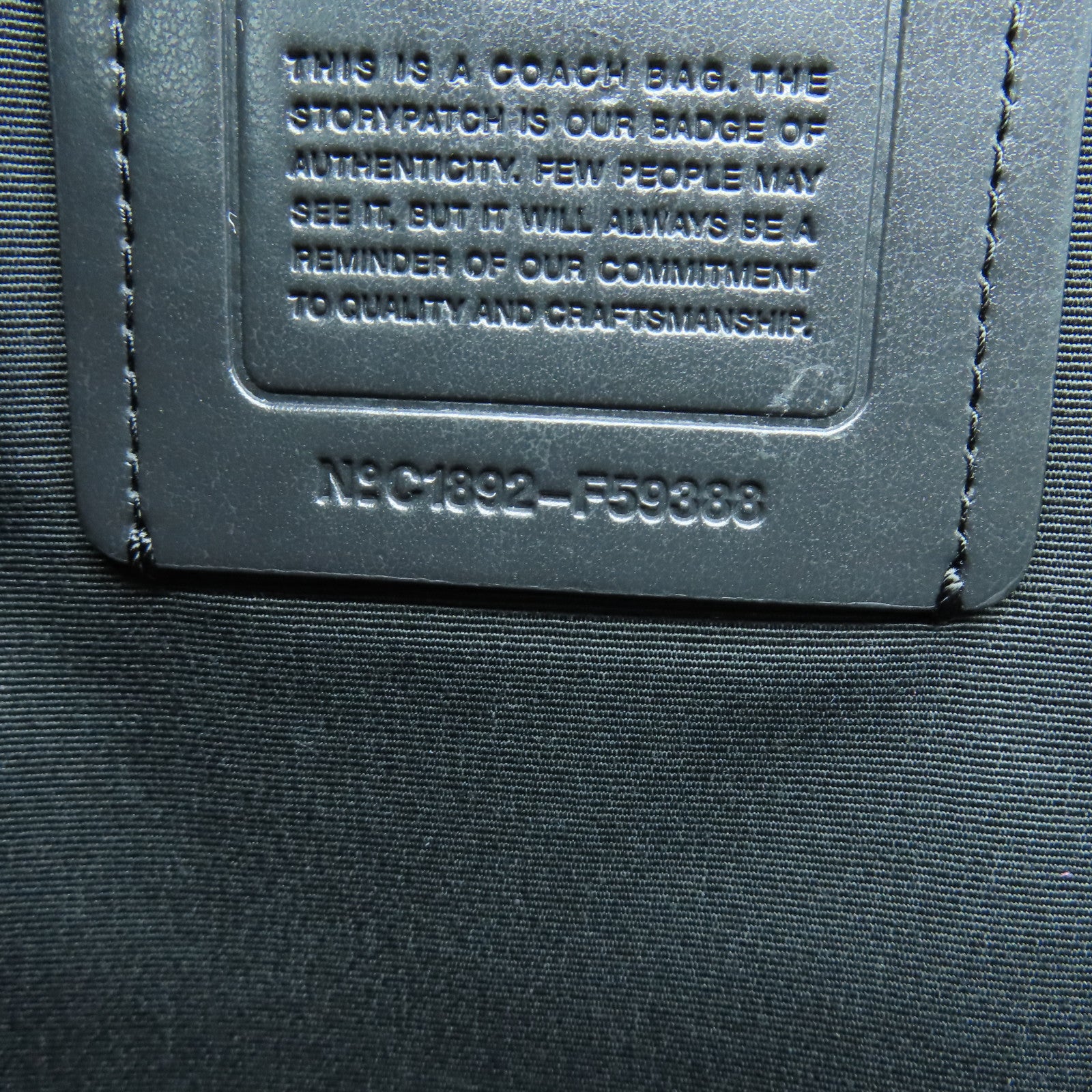 COACH cowhide leather Shoulder Bag silver buckle shoulder bag Symphony Blue