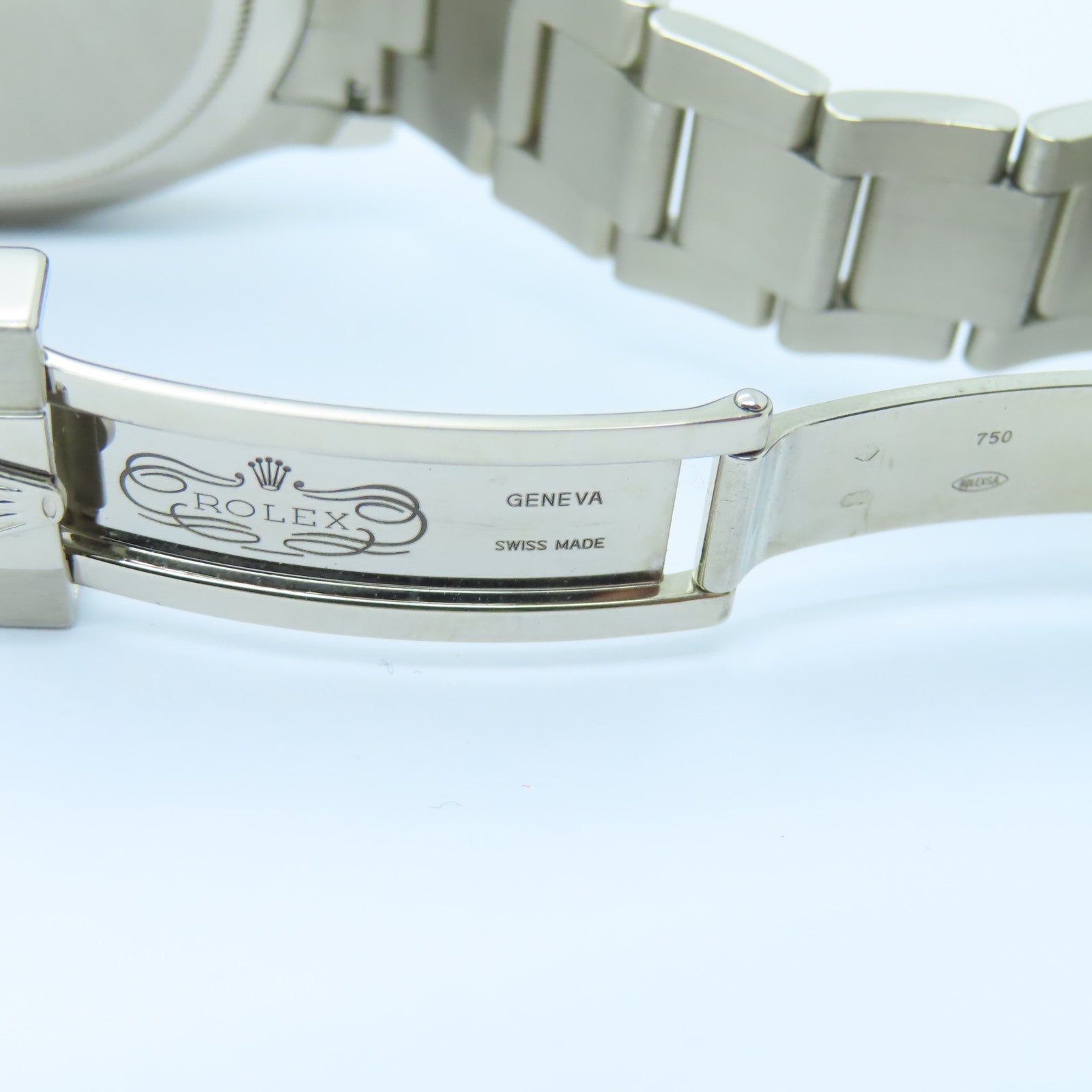 ROLEX Daytona 18K白金手錶自動機芯黒色