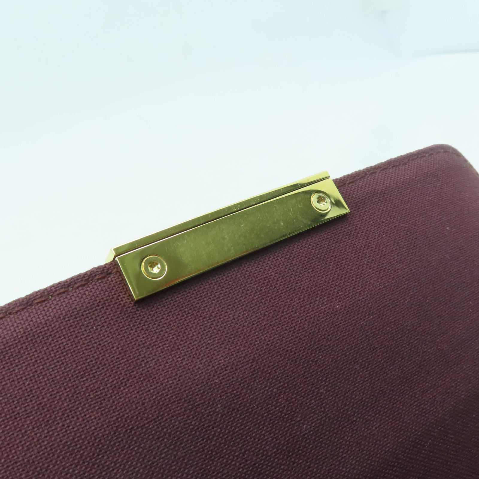 LOUIS VUITTON Monogram Favorite MM金扣鏈帶肩背袋啡色