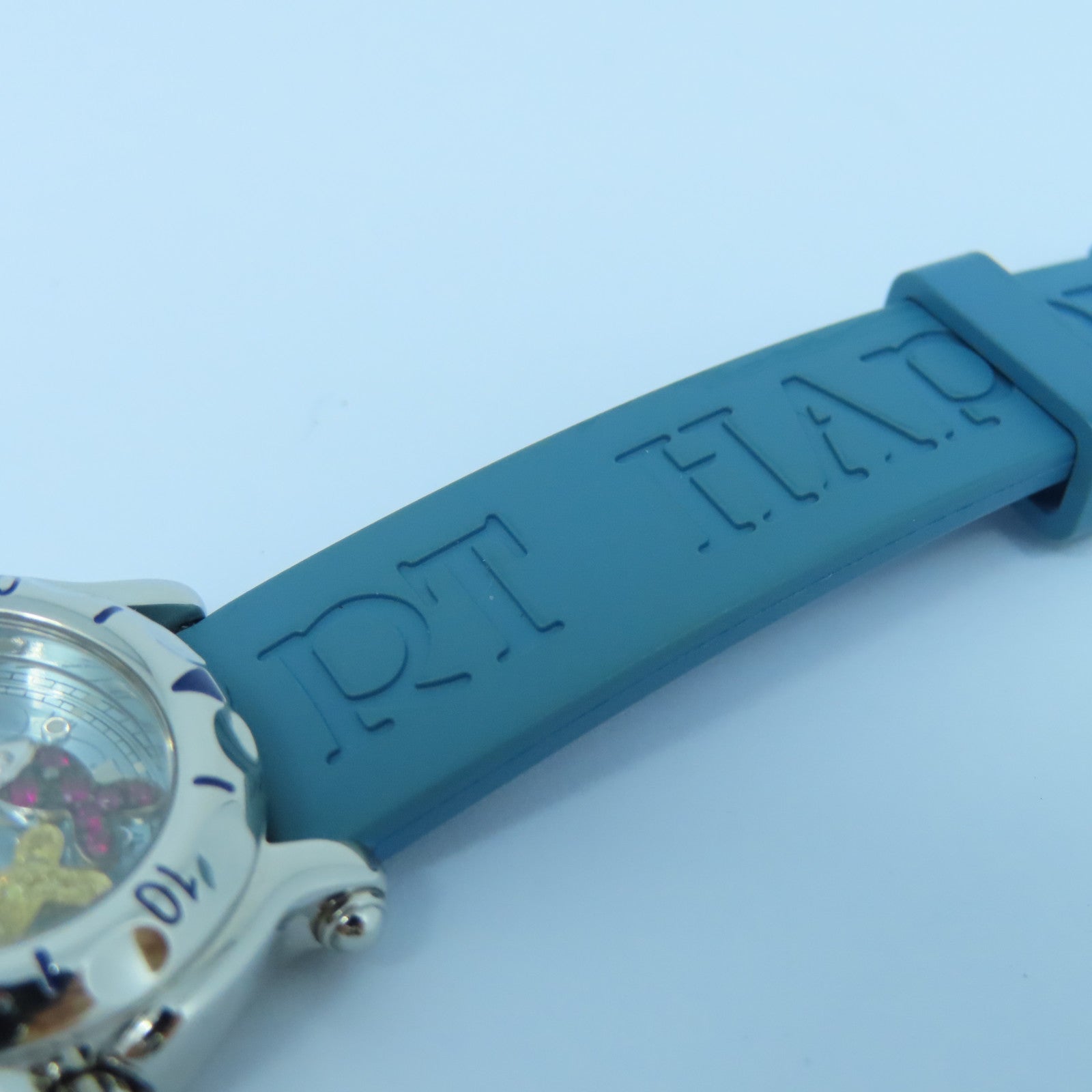 Chopard 【激減優惠】Happy Sport不鏽鋼手錶石英機芯藍色