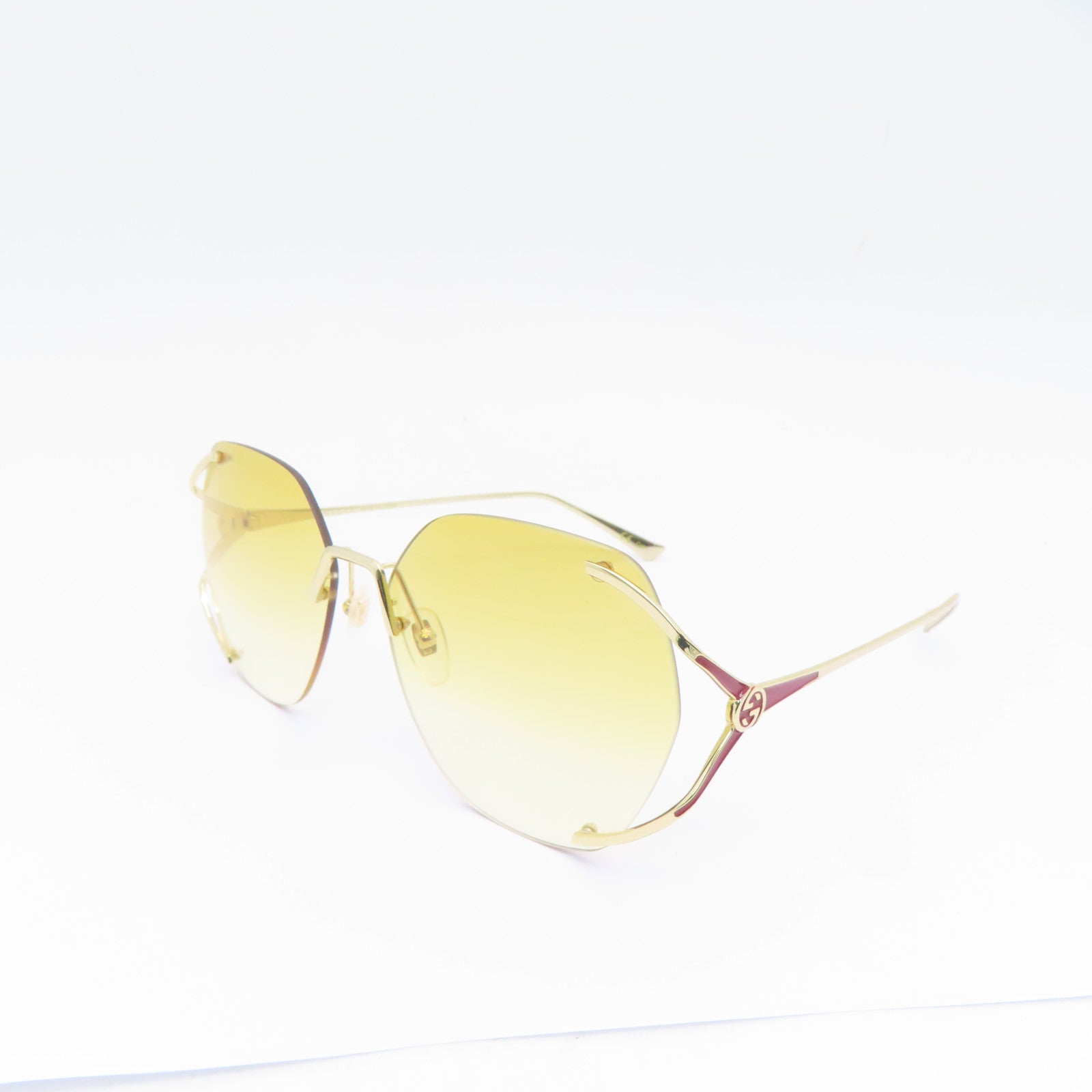 GUCCI PVC Sunglasses sunglasses yellow /