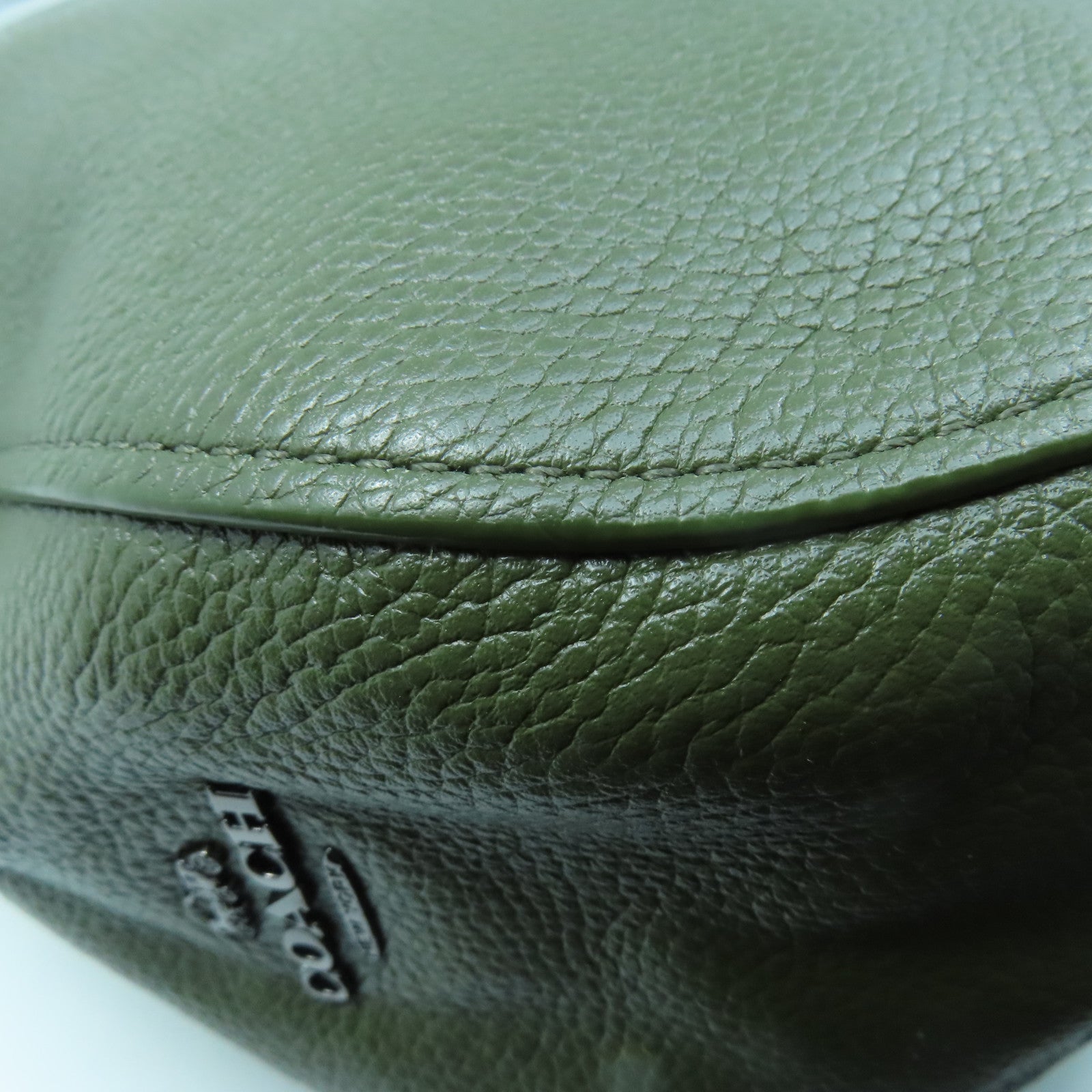 COACH 牛皮皮革Shoulder Bag手挽肩背兩用袋綠色
